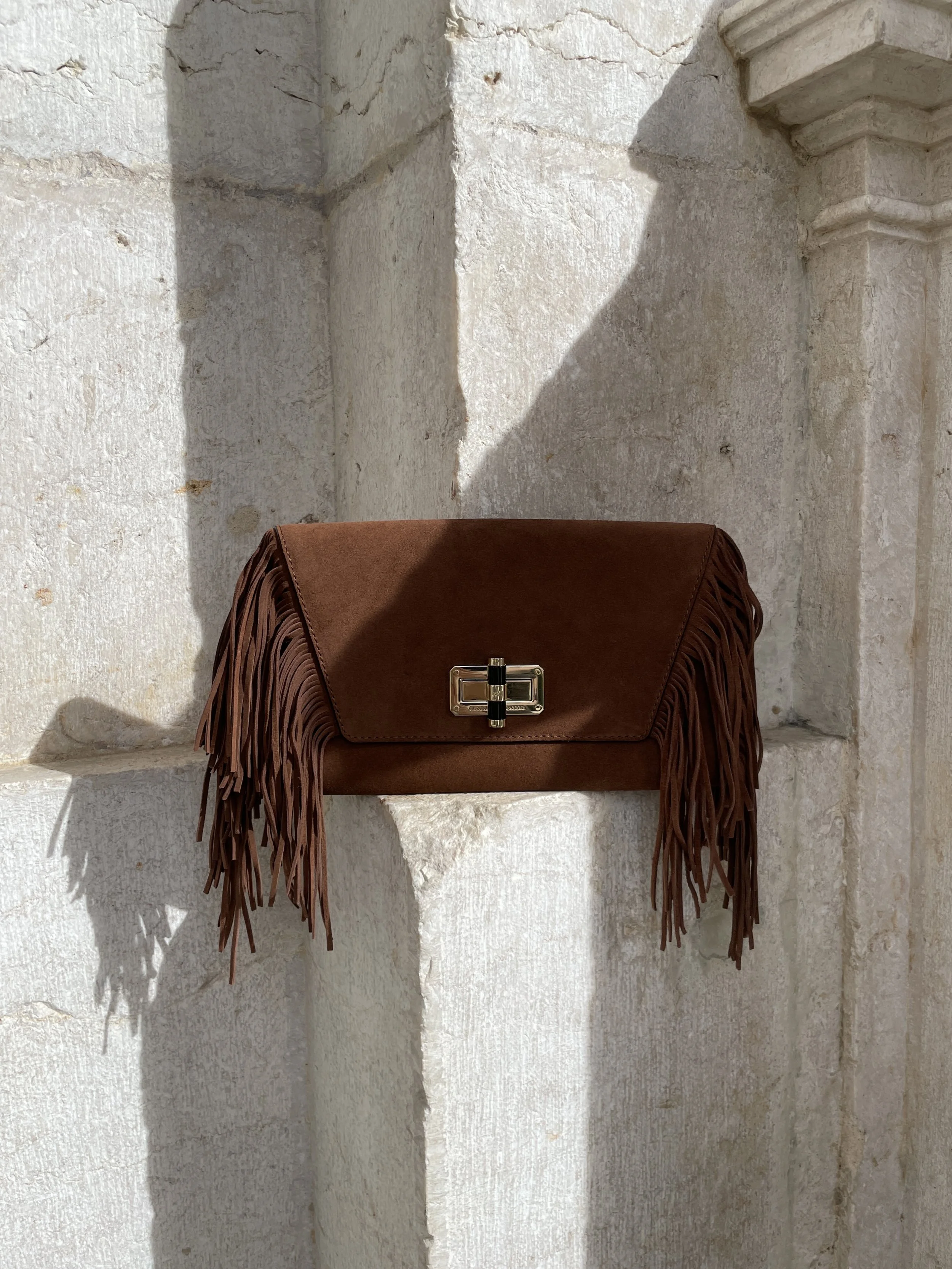 Diana Von Furstenberg Fringed Clutch