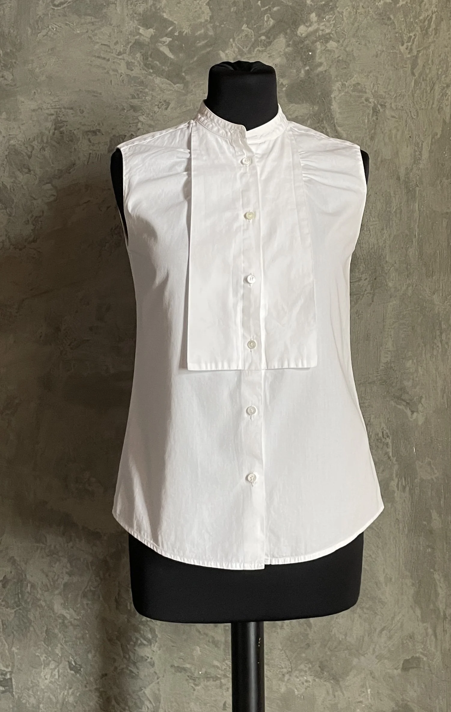Miu Miu Vintage Sleeveless White Shirt