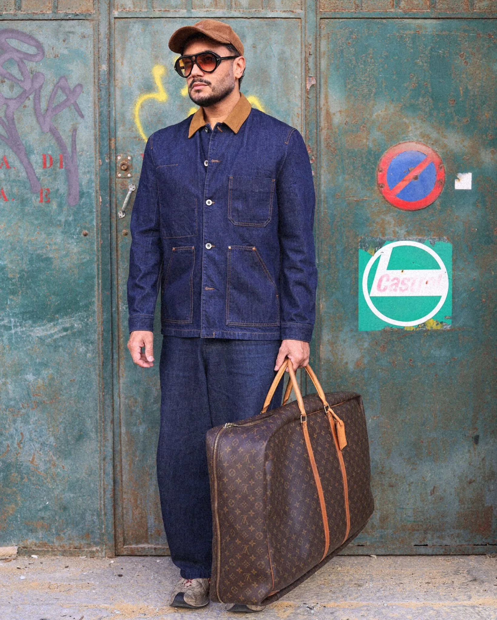 Louis Vuitton Vintage Sirius 70 Soft Luggage