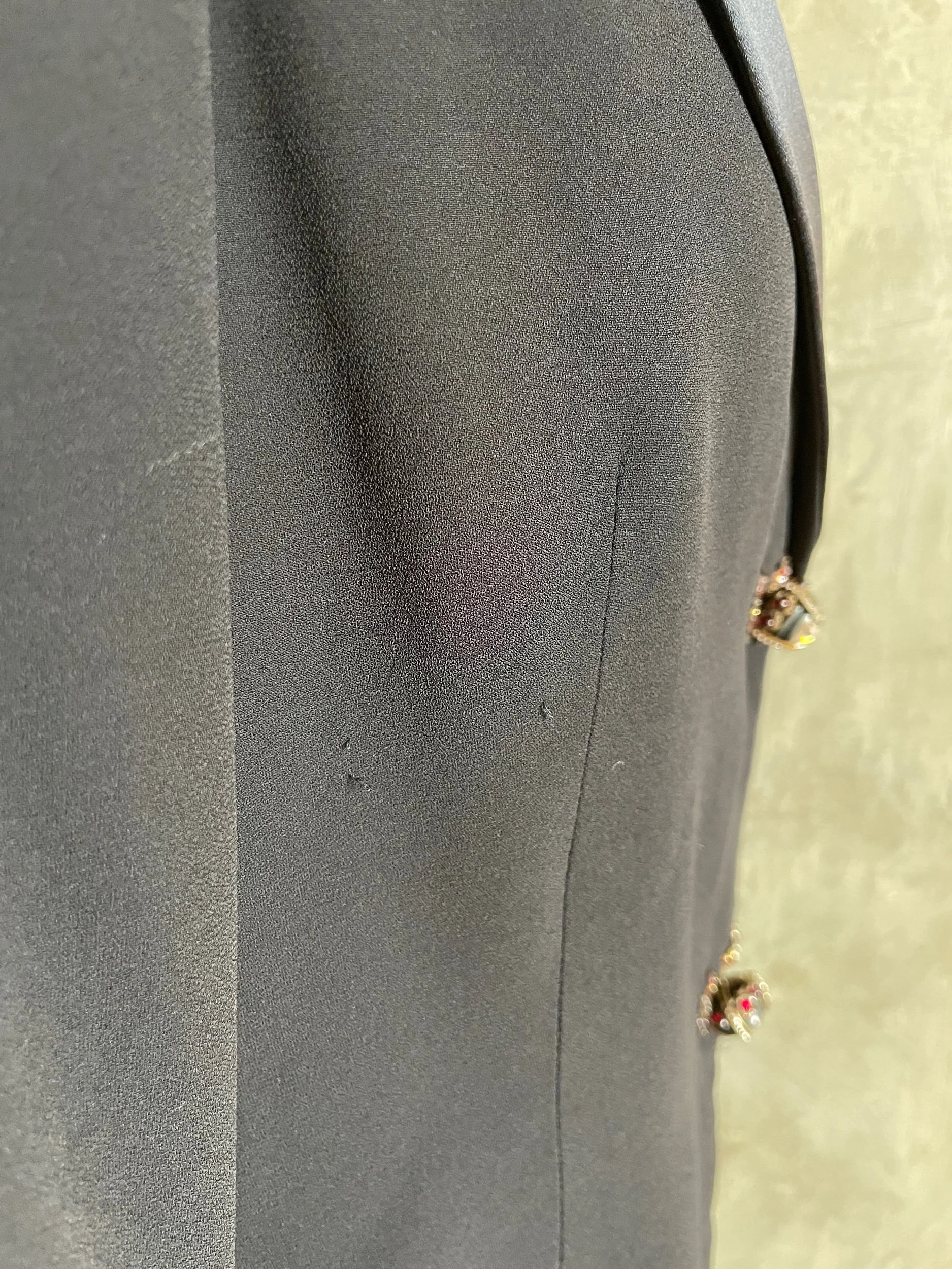 Gianfranco Ferré vintage black blazer with satin lape — Mia
