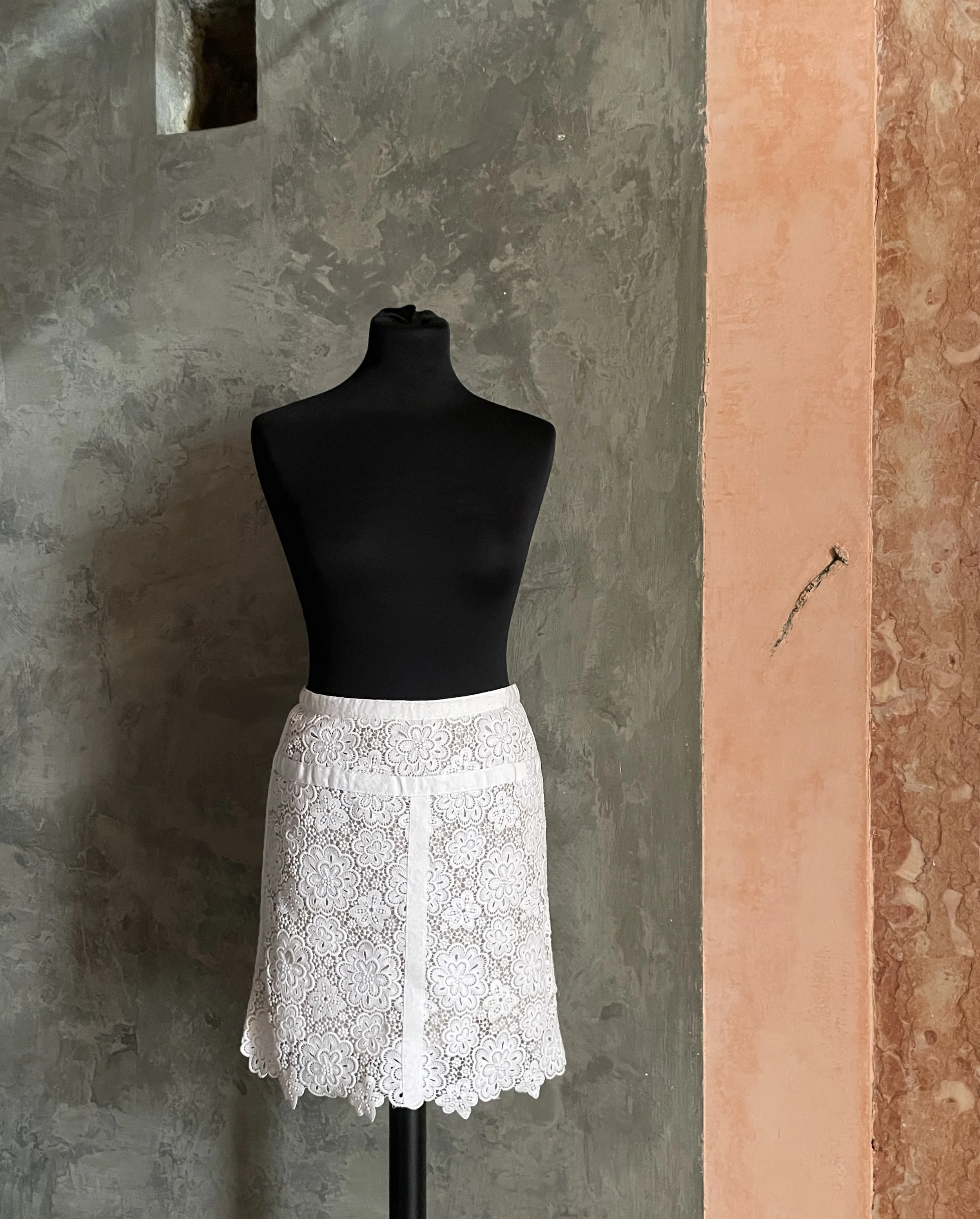 Chanel Vintage Embroidery Skirt