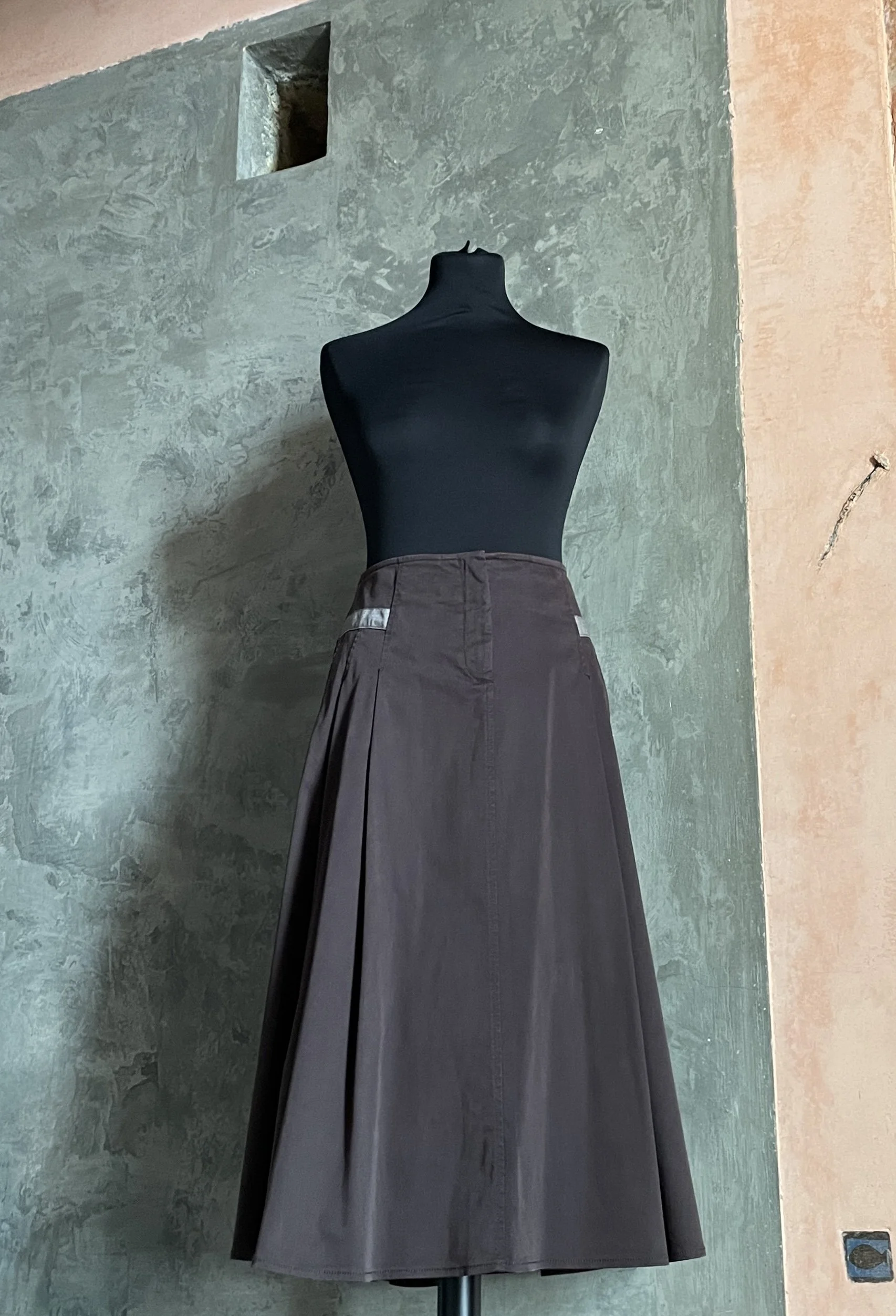 Max Mara Weekend Long Brown Skirt