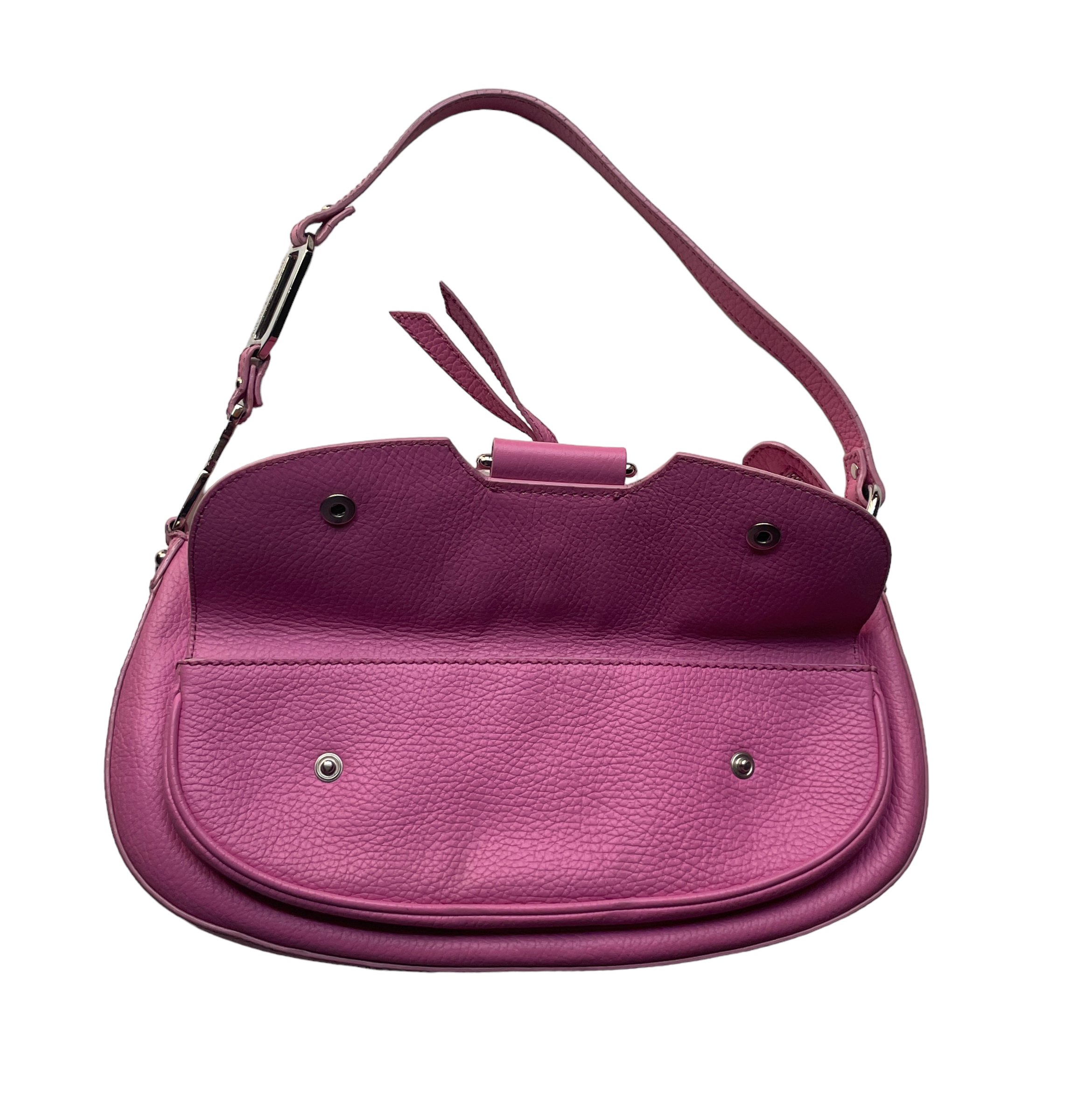 Dolce & Gabbana D-Ring Shoulder Bag — Mia Luxury Vintage Dolce & Gabbana D-Ring Shoulder Bag — Mia Luxury Vintage