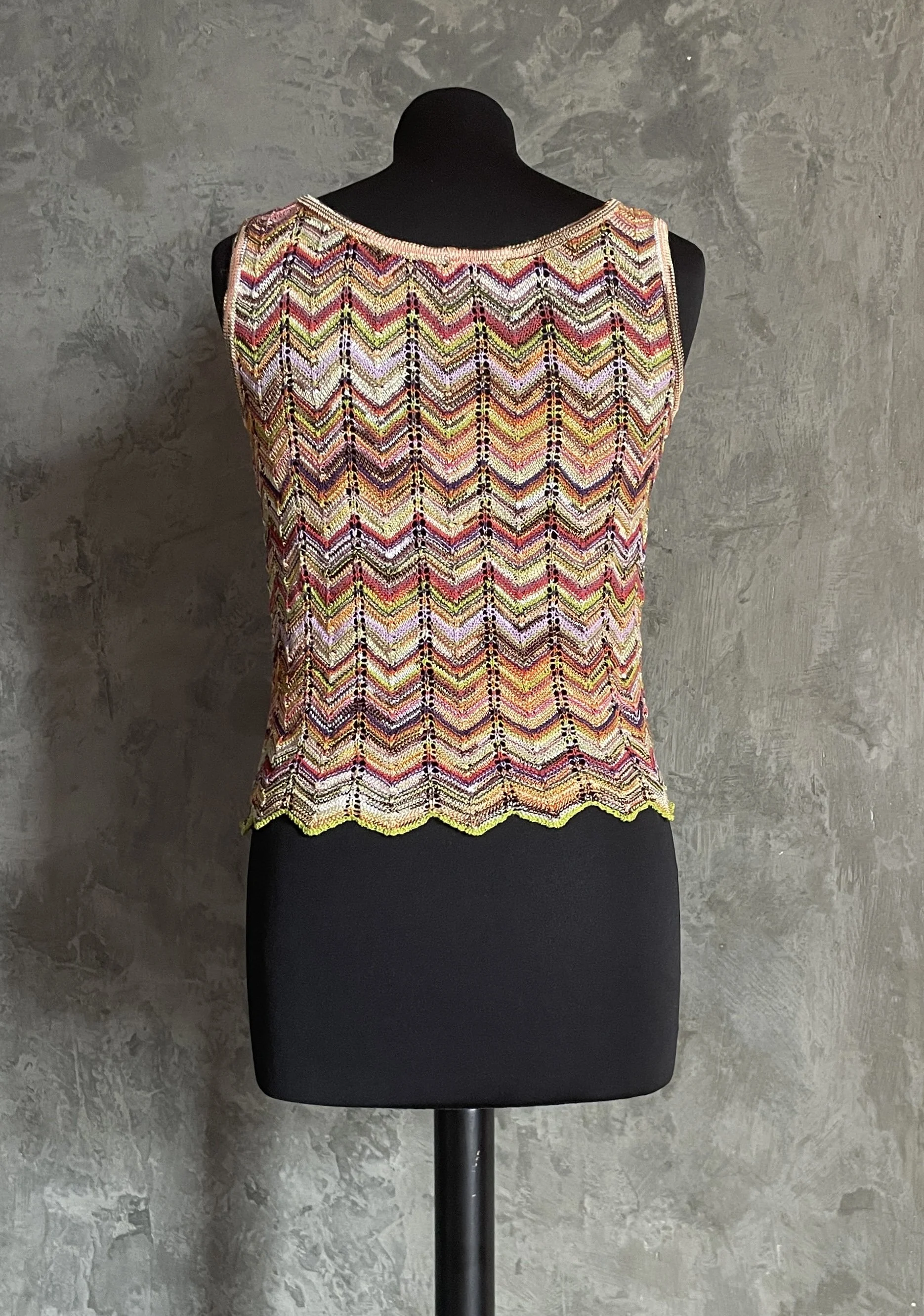 Knitwear Missoni Knit Top MISSONI Sequin-embellished Crochet-knit