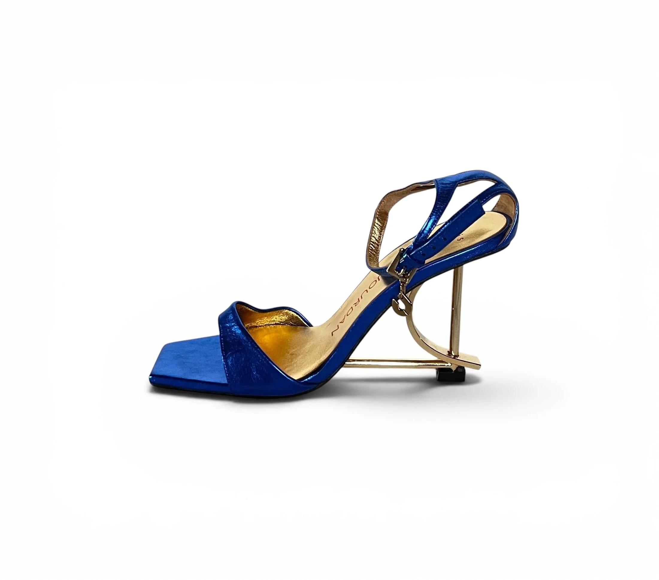 Charles Jourdan Open-toe Sandals with Sculptural Heels