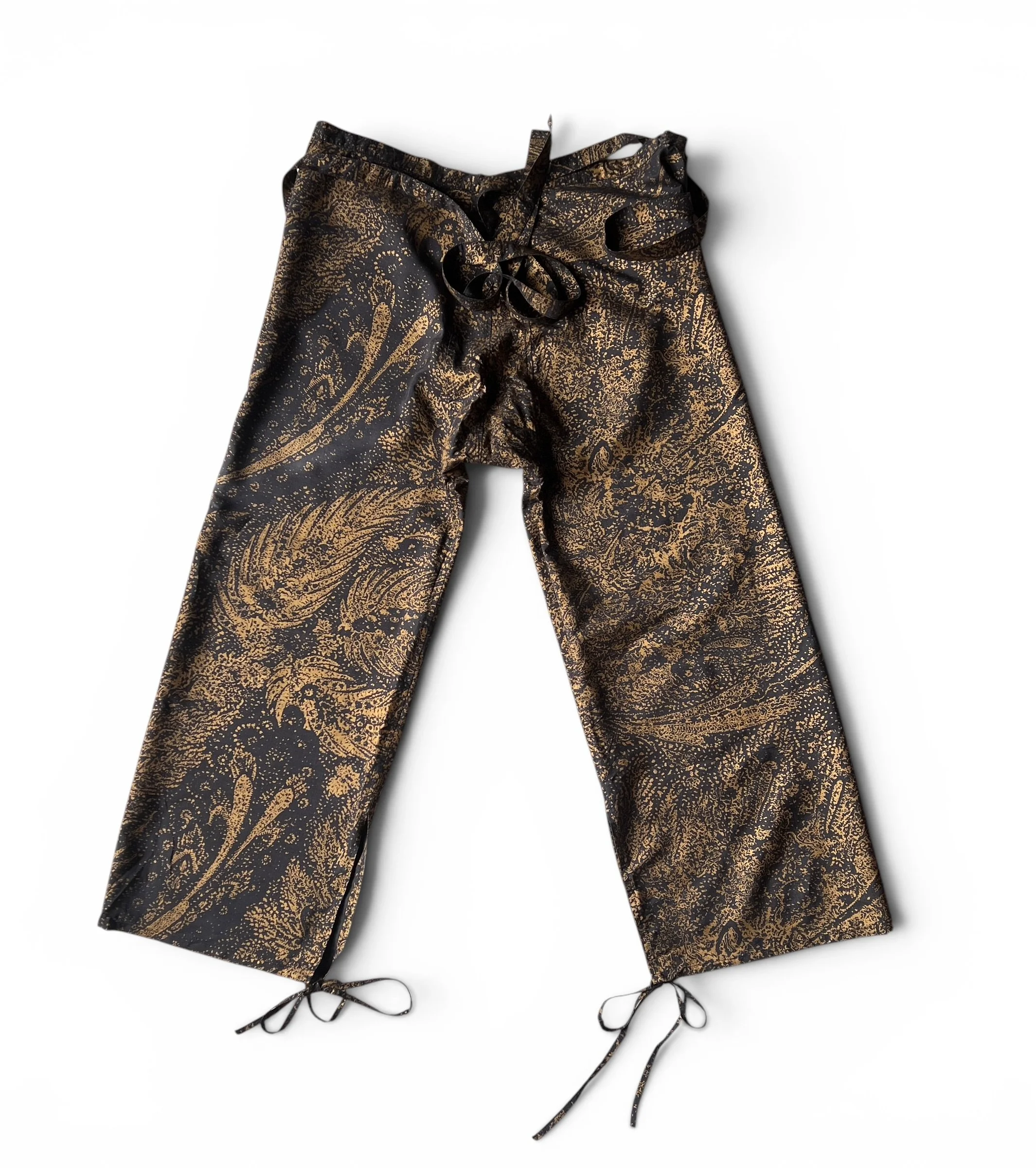 YSL Rive Gauche 1977 Les Chinoises Wrap Pants