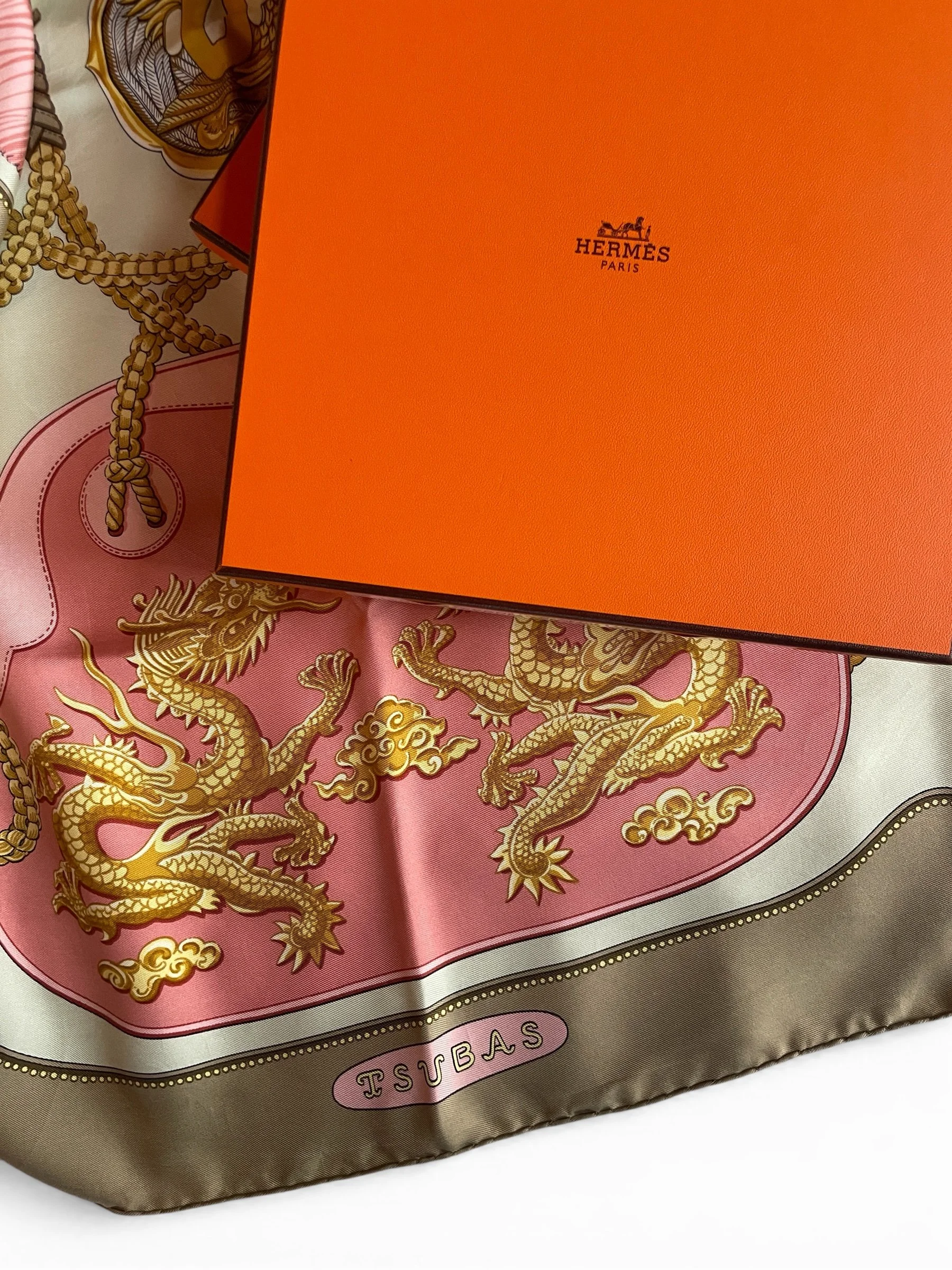 Hermès Vintage Carré "Tsubas"