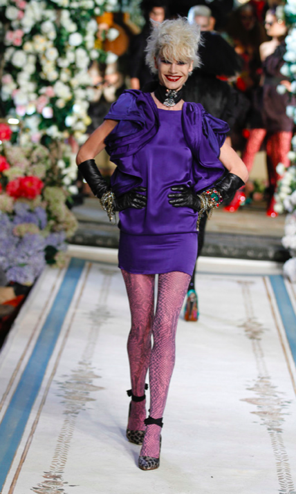 Lanvin x H&M Hiver 2010 Purple Dress