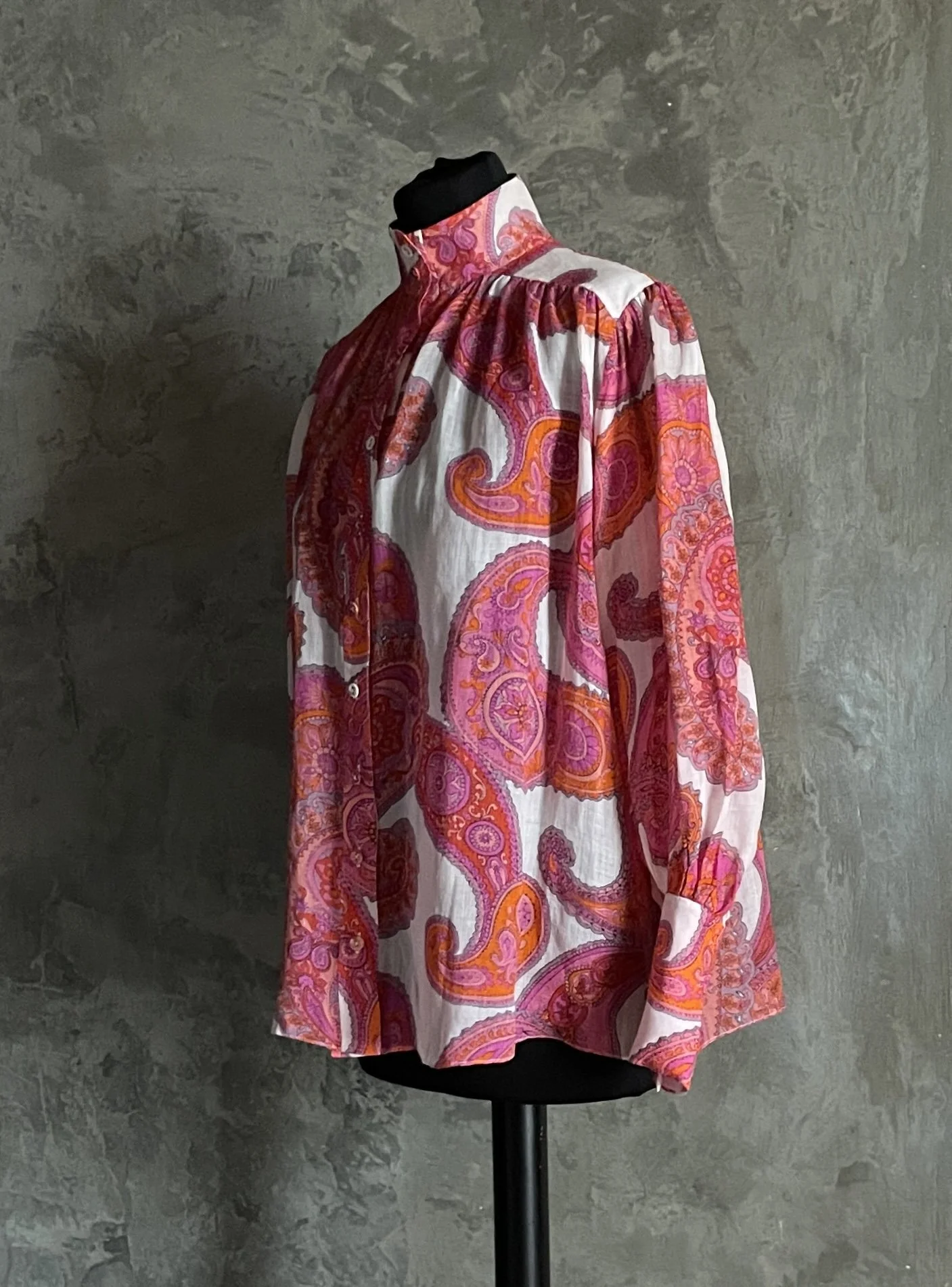 Zimmermann Peggy Billow Paisley Blouse