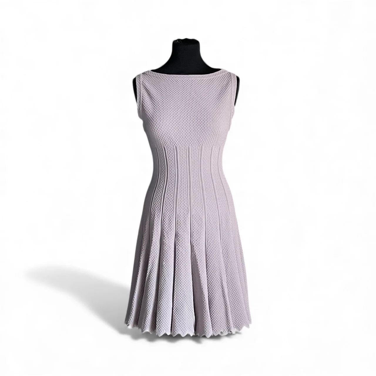 Azzedine Alaa Knit Fit-and-Flare Dress  Mia Luxury Vintage