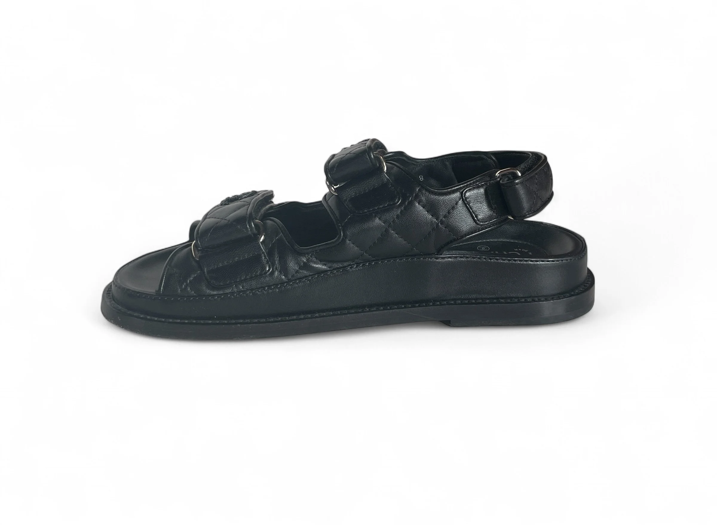 CTHY CROSS LETHER DAD SANDALS シティ CTHY / (City) Cross-Leather Dad Sandals, Black, Size 1 | eBay