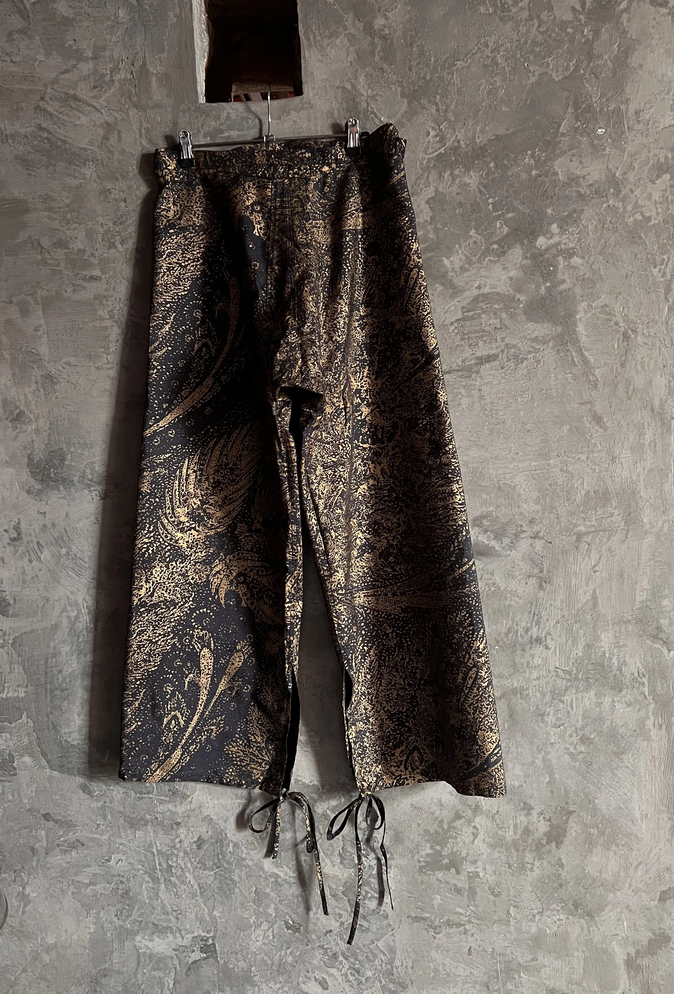 YSL Rive Gauche 1977 Les Chinoises Wrap Pants
