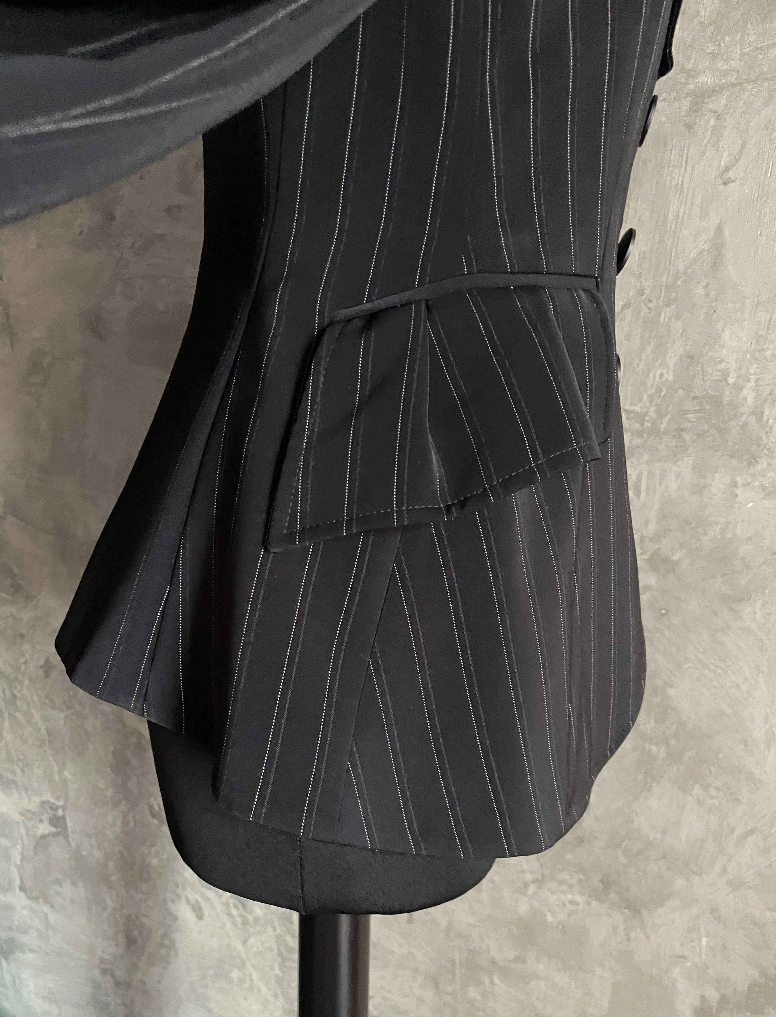 Giorgio Armani Vintage Pinstripe Blazer