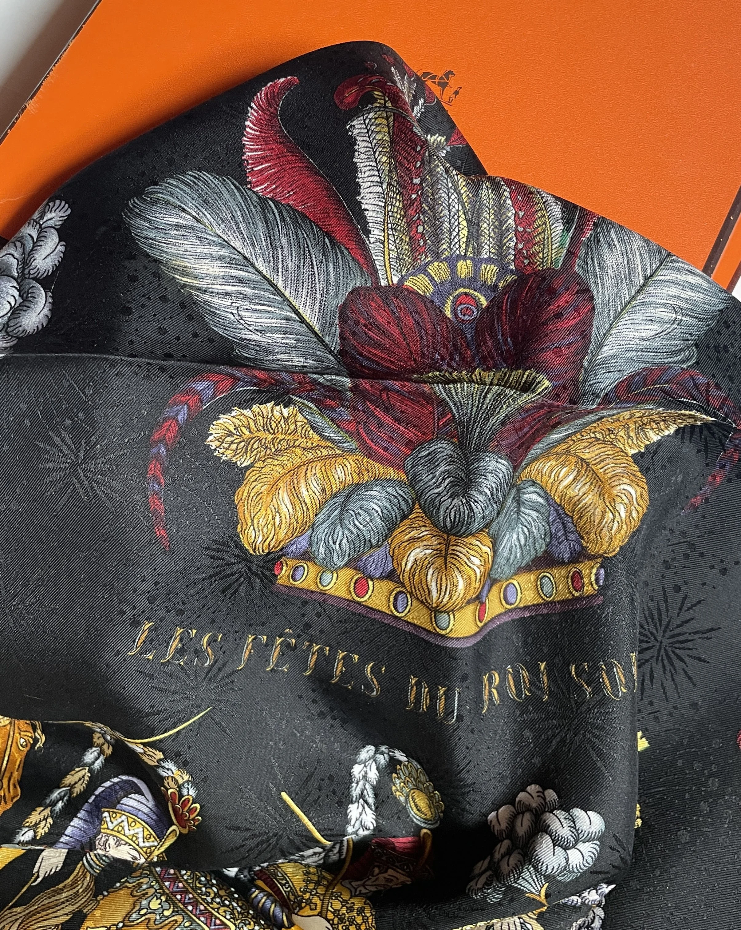 Hermès Carré "Les Fêtes du Roi Soleil"