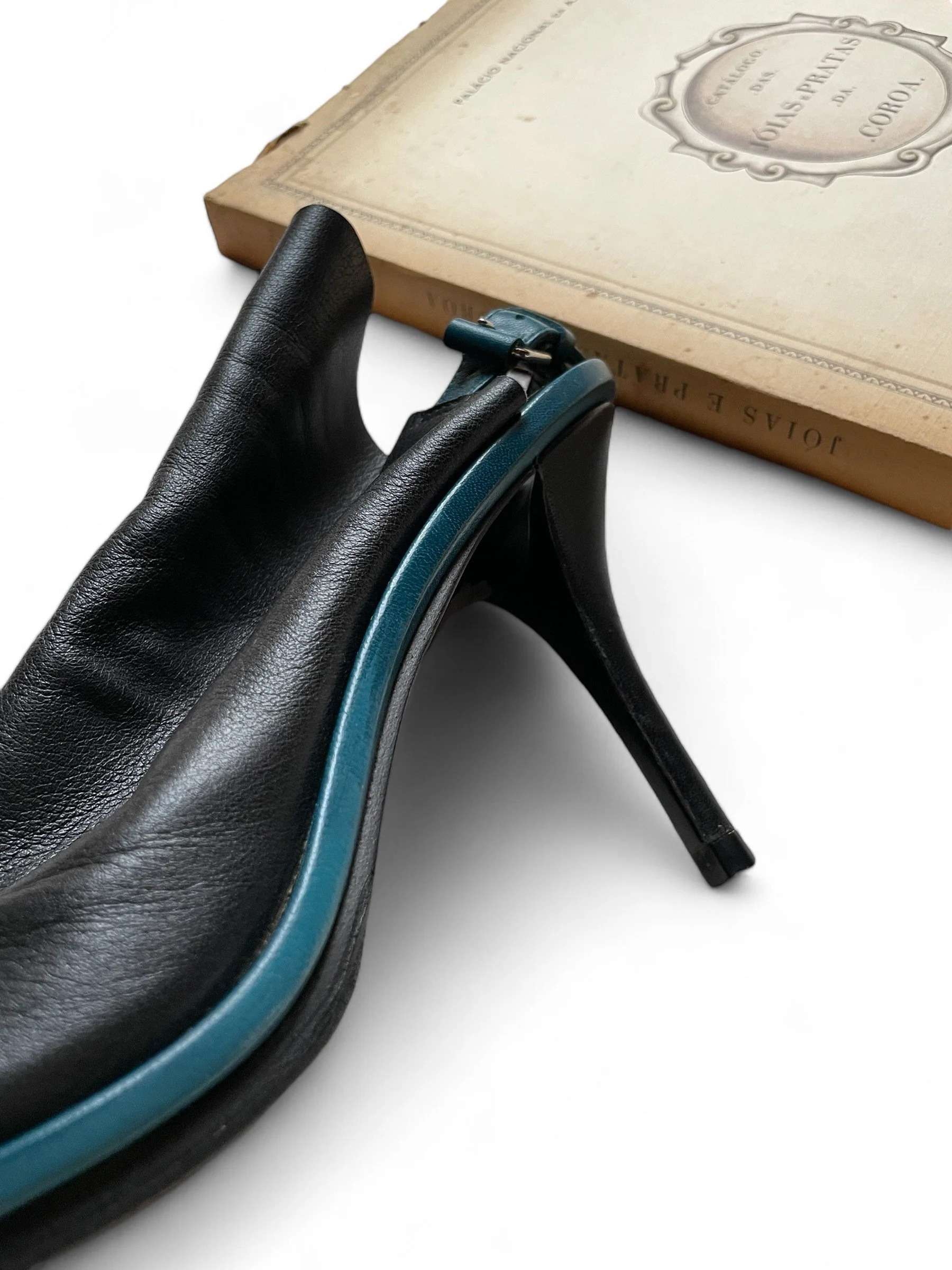 Balenciaga Open Toe Sling Back