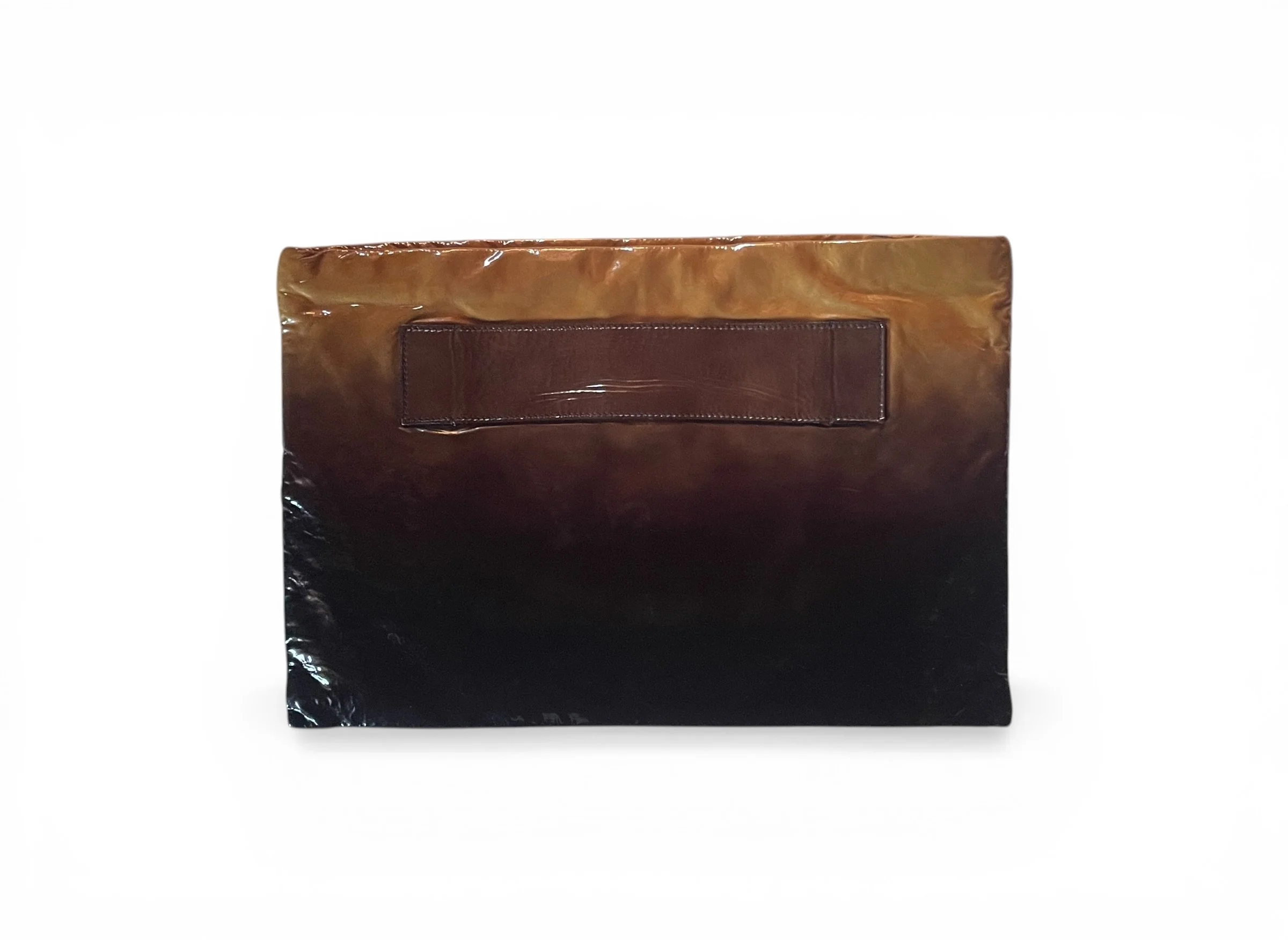 Prada Ombré Patent Leather Clutch