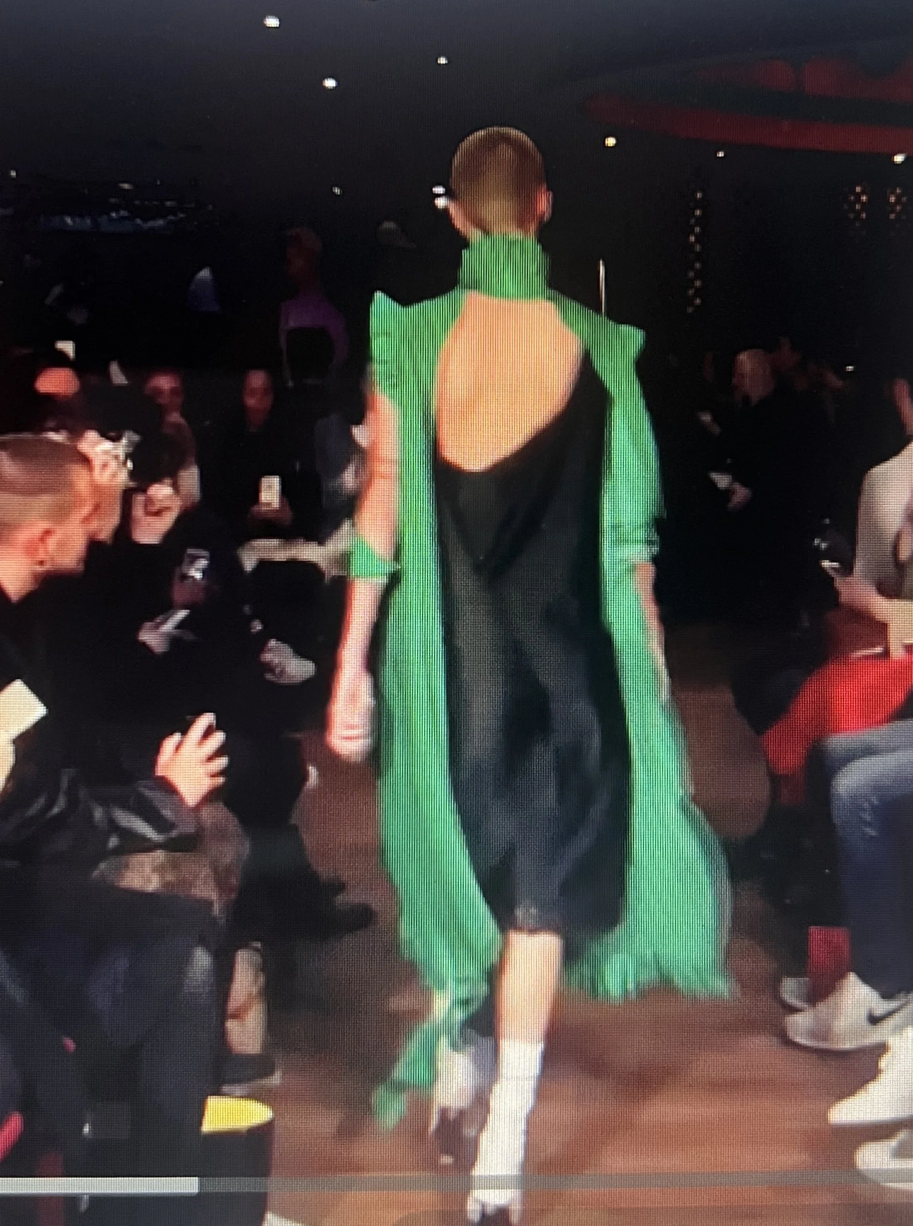 Vetements by Demna Gvasalia SS 2016 Runway Cape Dress