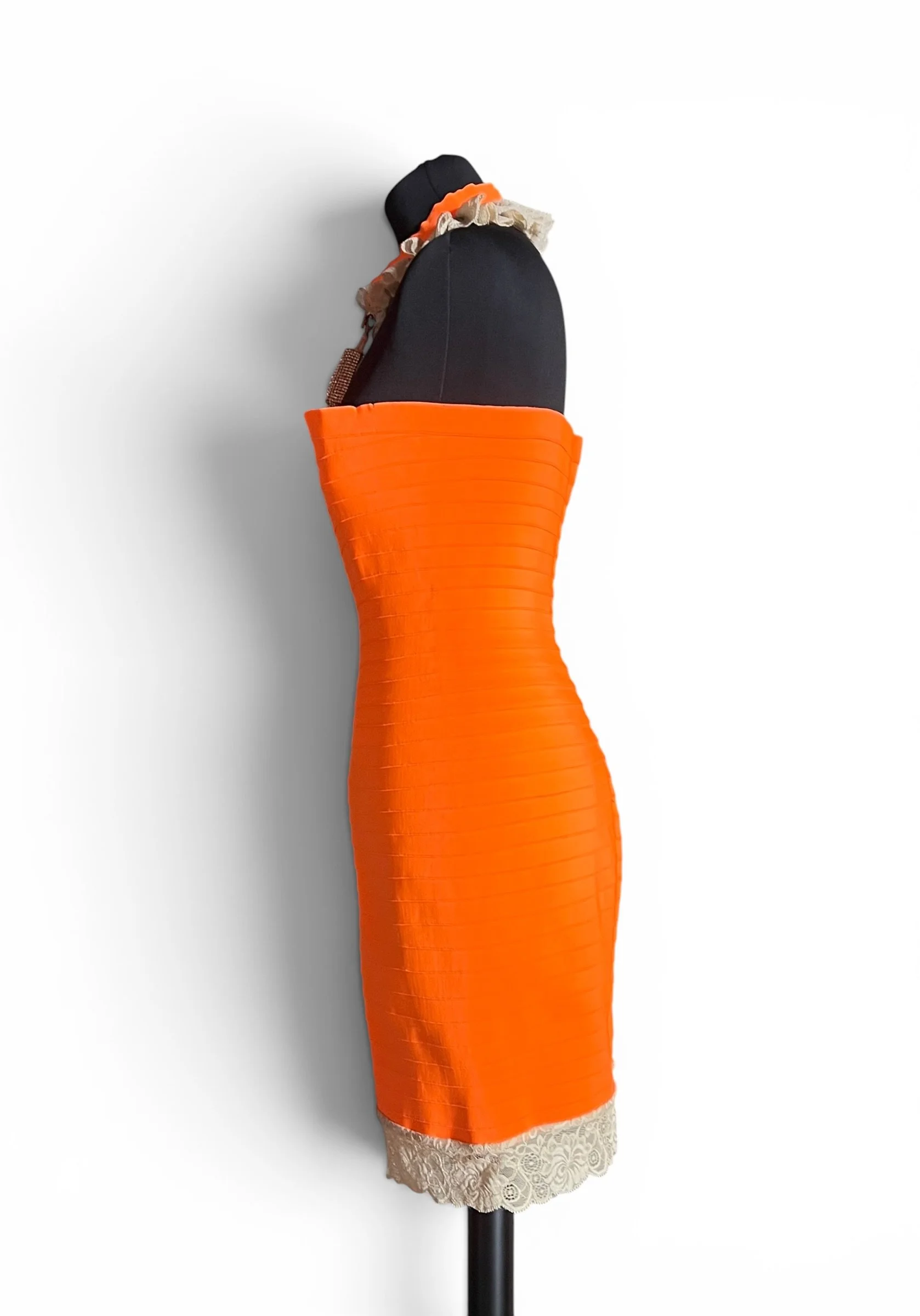 Christopher Kane SS 2007 Bandage Orange Dress