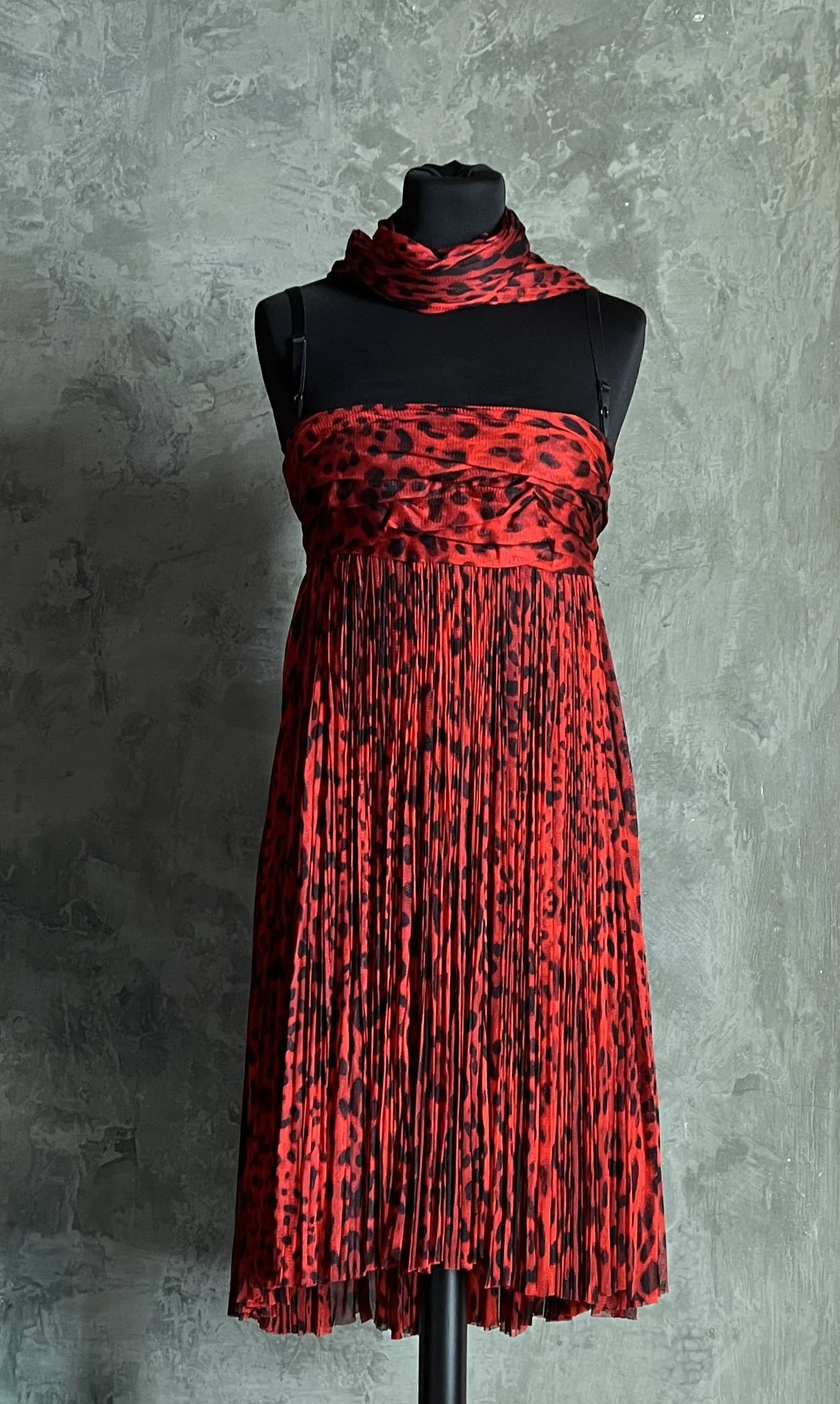 Dolce & Gabbana SS 2010 Runway Leopard Print Dress