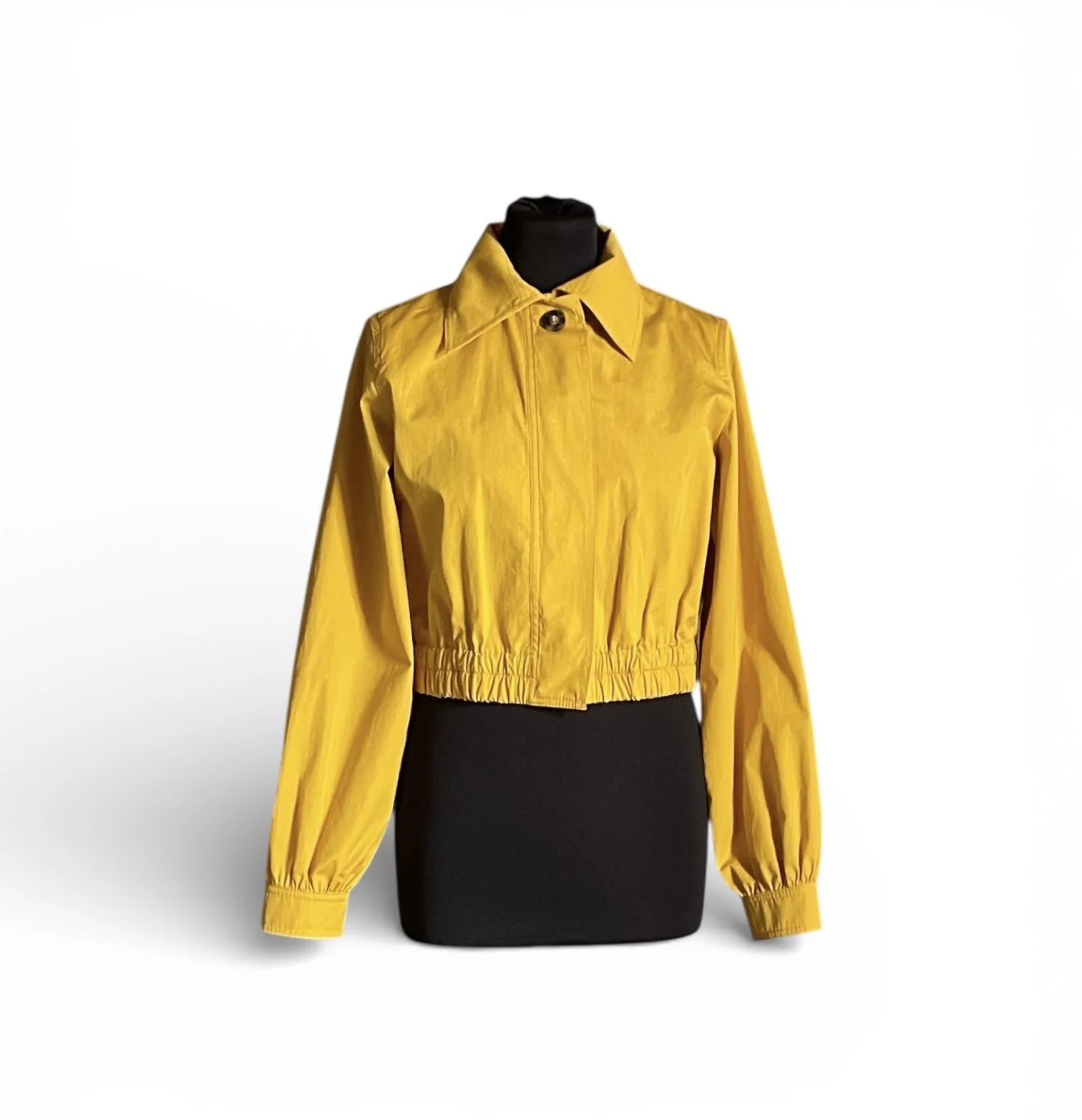 Weekend Max Mara Mustard Giselle Short Bomber