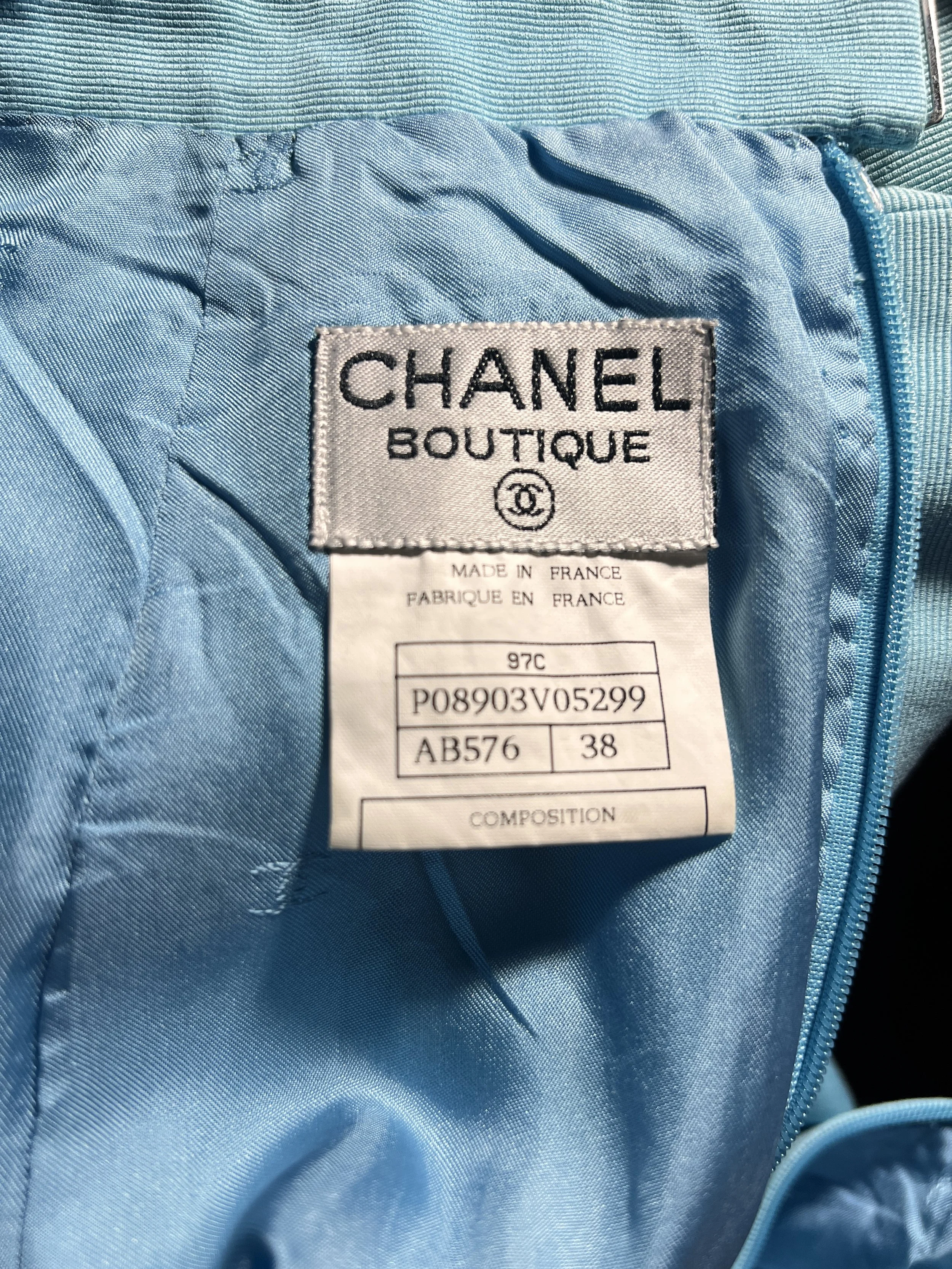 Chanel Vintage Cotton Skirt