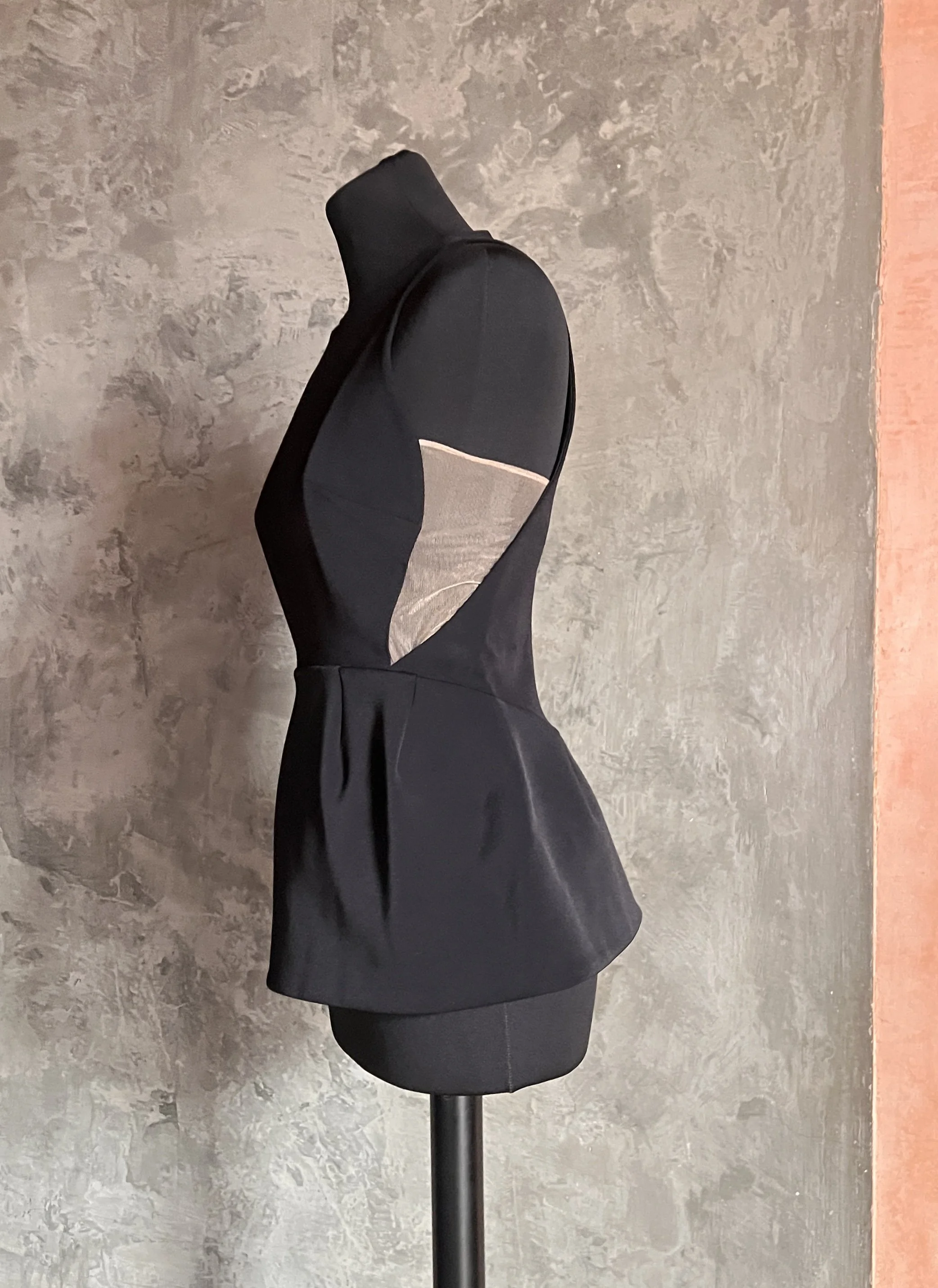 Stella McCartney Pre-Fall 2012 Sleeveless Peplum Top