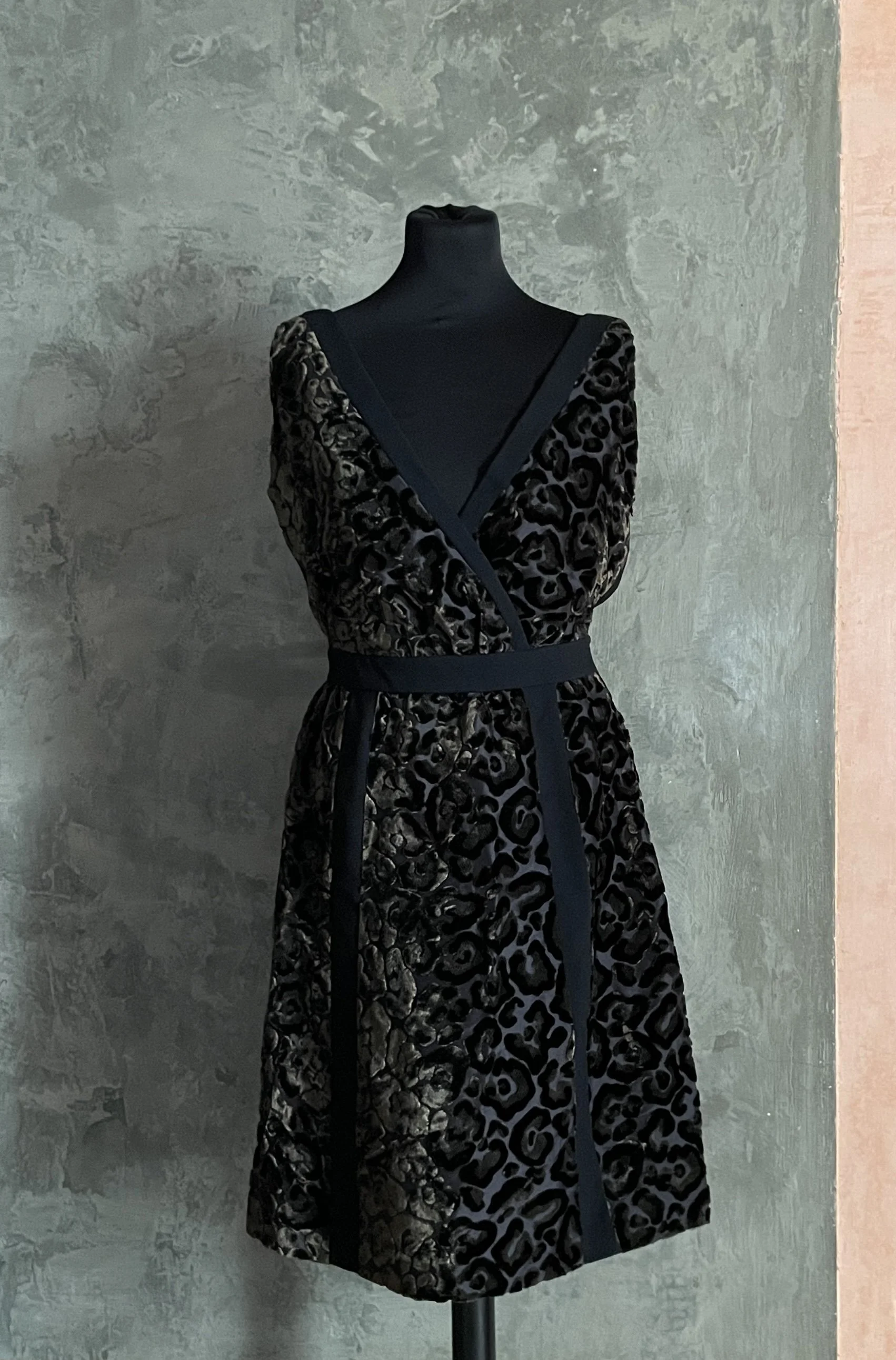 Prada Fall 2009 Silk Floral Dress