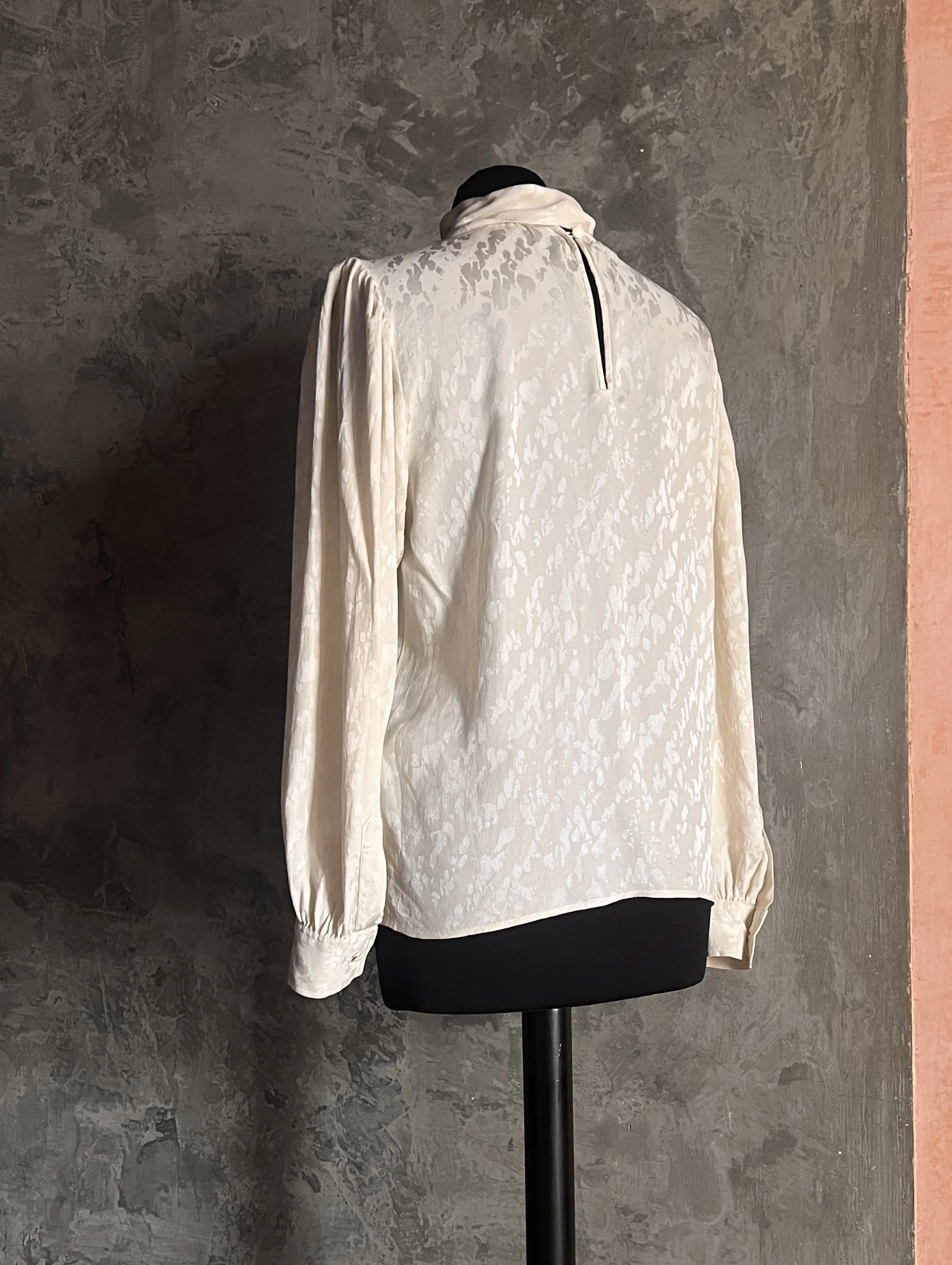 YSL Variation Vintage Jacquard Blouse
