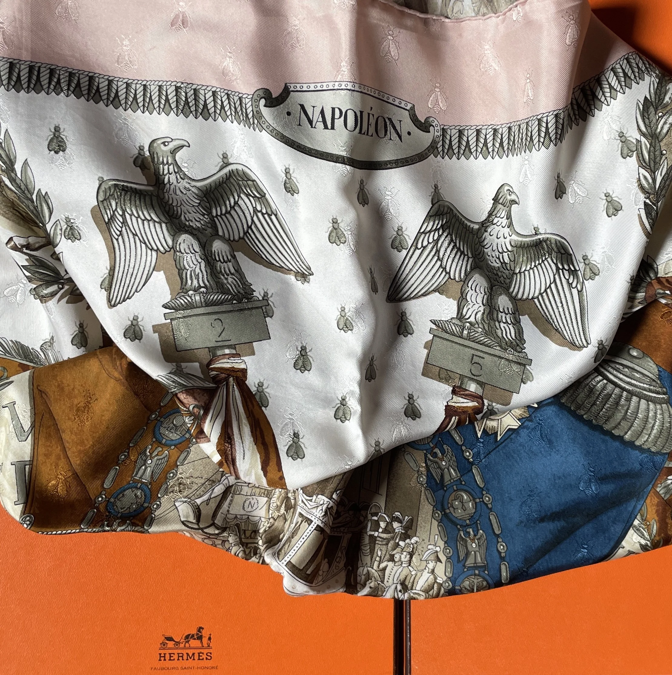 Hermès Vintage Carré "Napoléon"