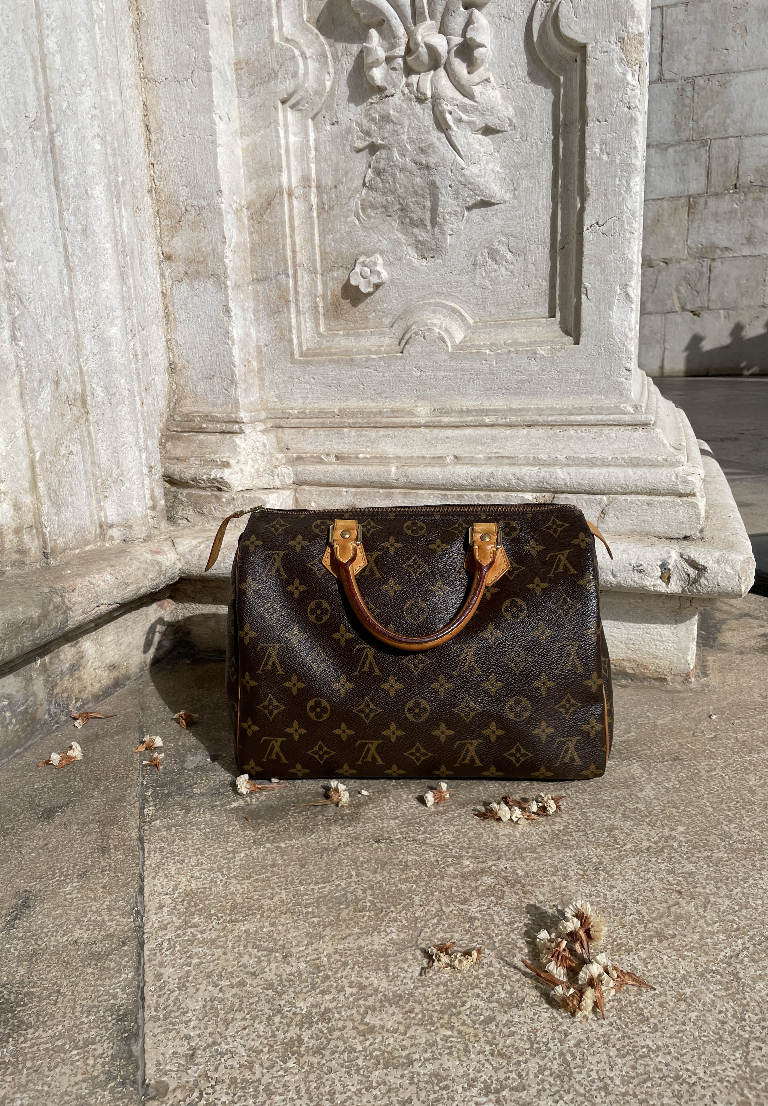 Louis Vuitton Vintage Monogram Speedy 30 Handbag