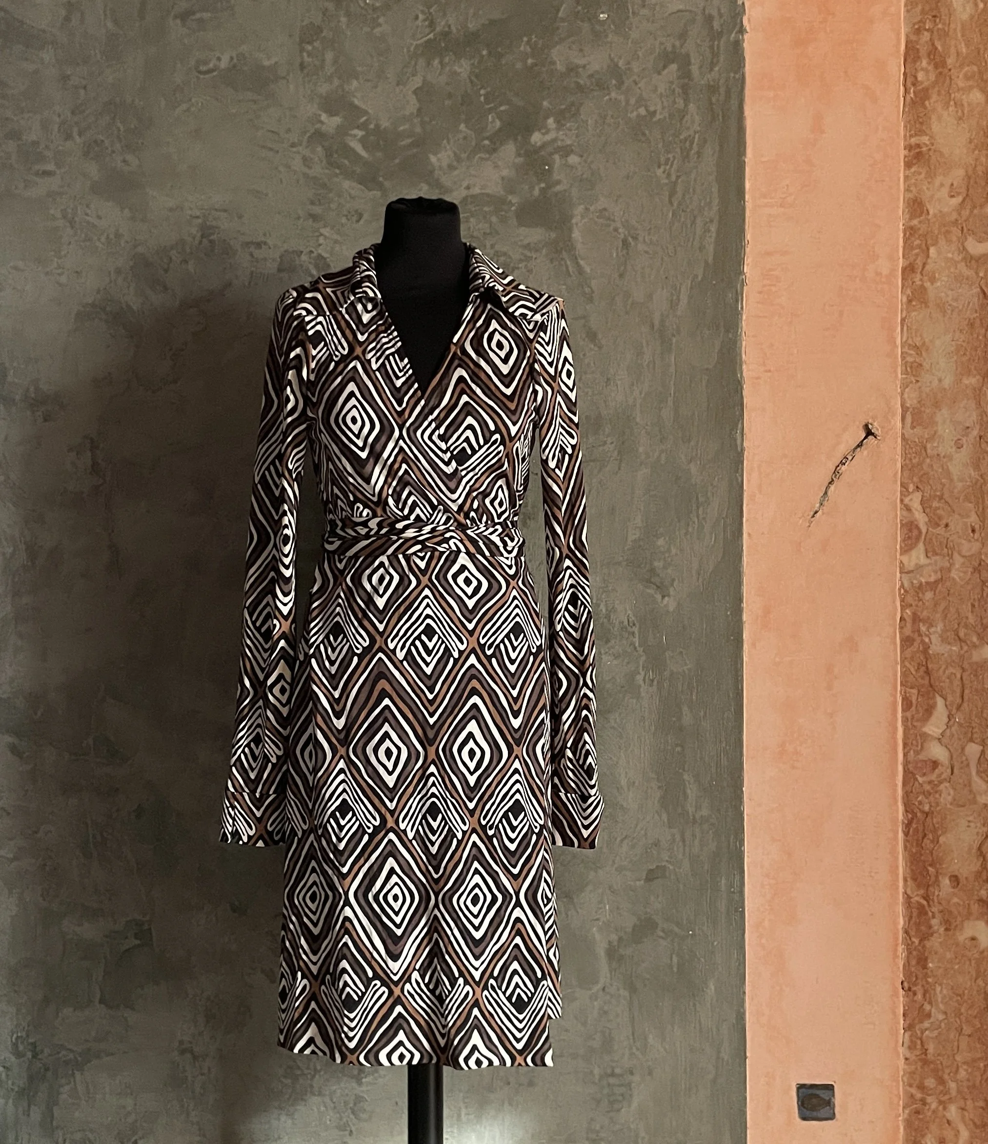 Diane von Furstenberg Vintage Silk Wrap Dress