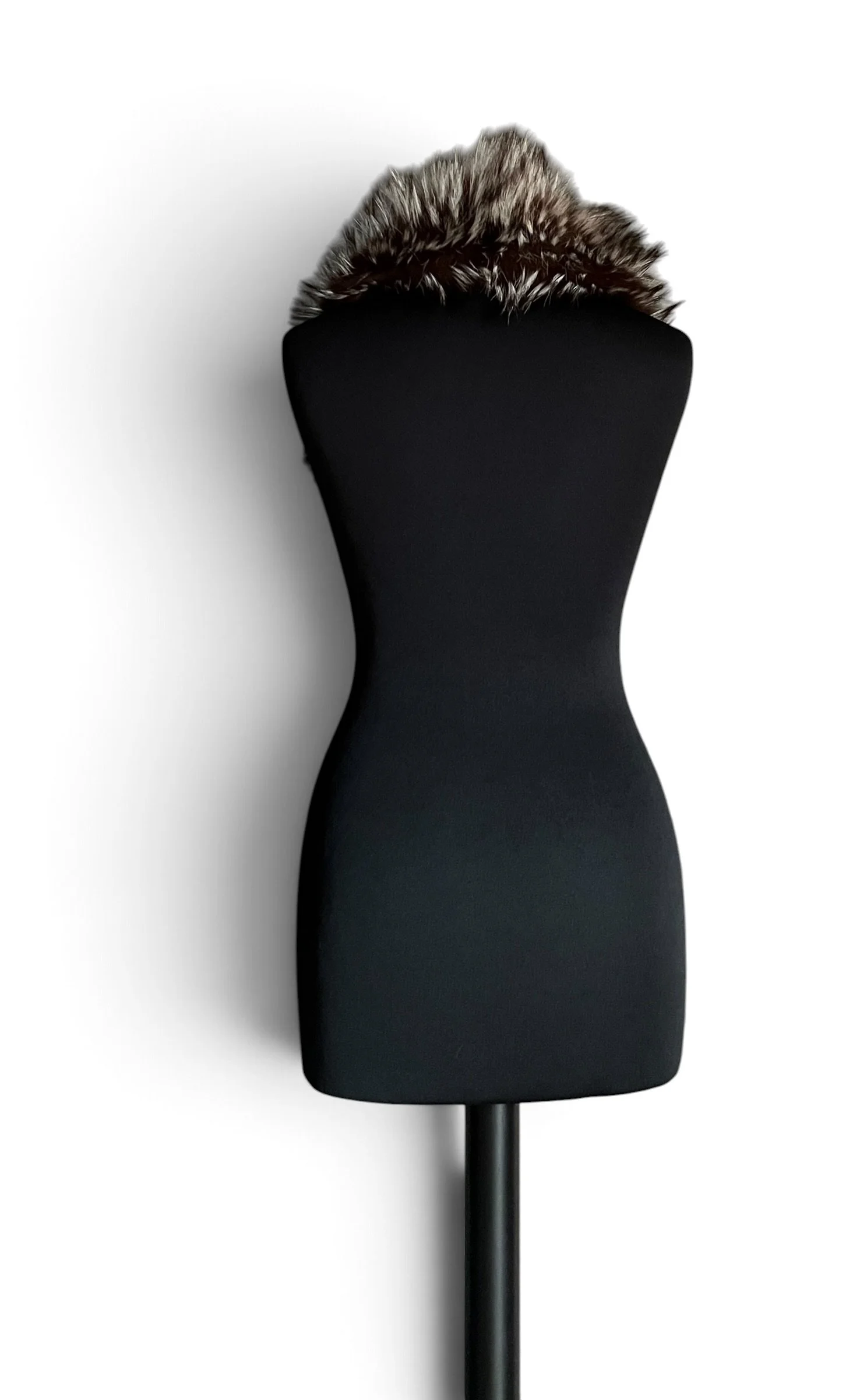 Vintage Silver Fox Fur Collar