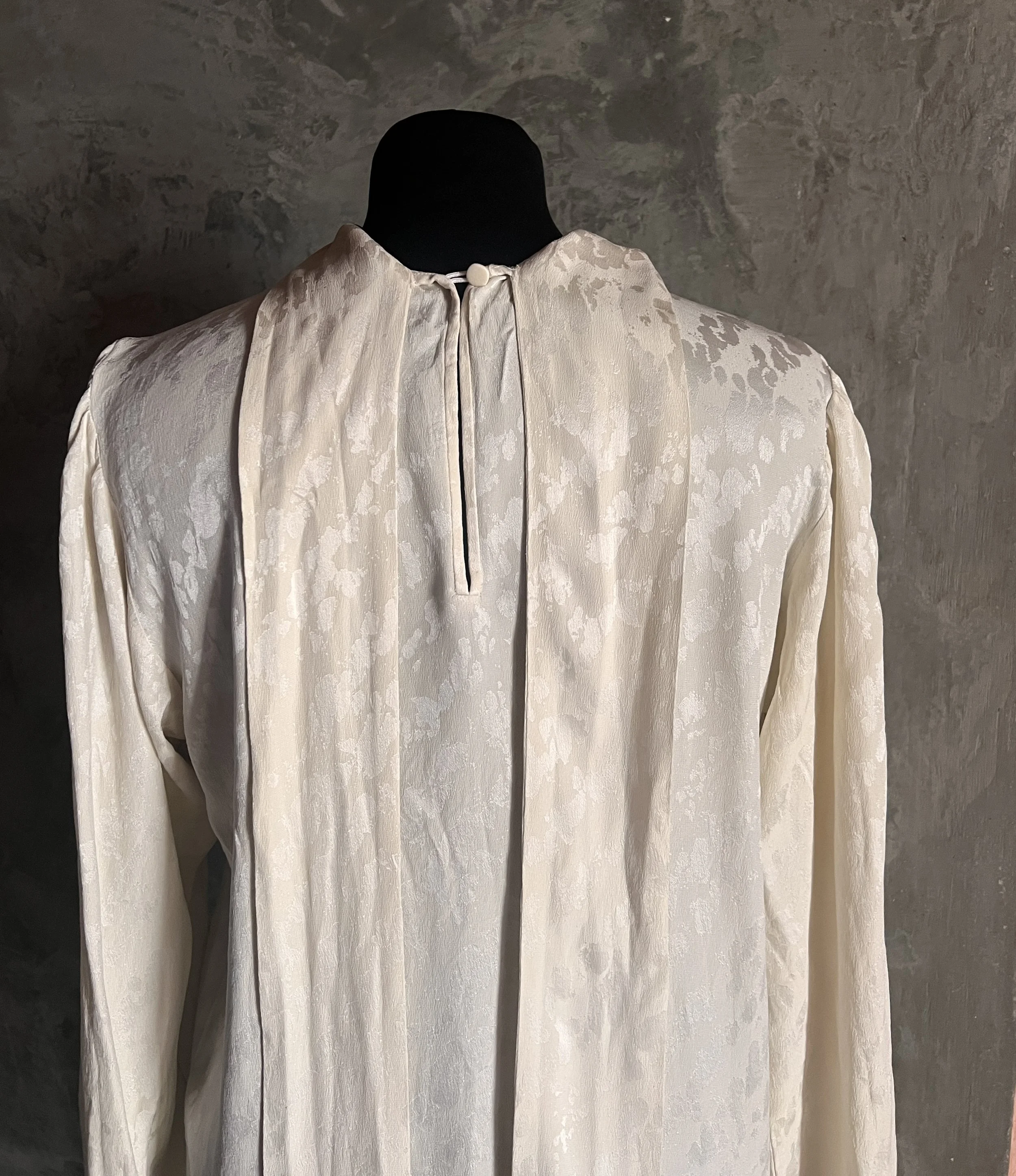 YSL Variation Vintage Jacquard Blouse