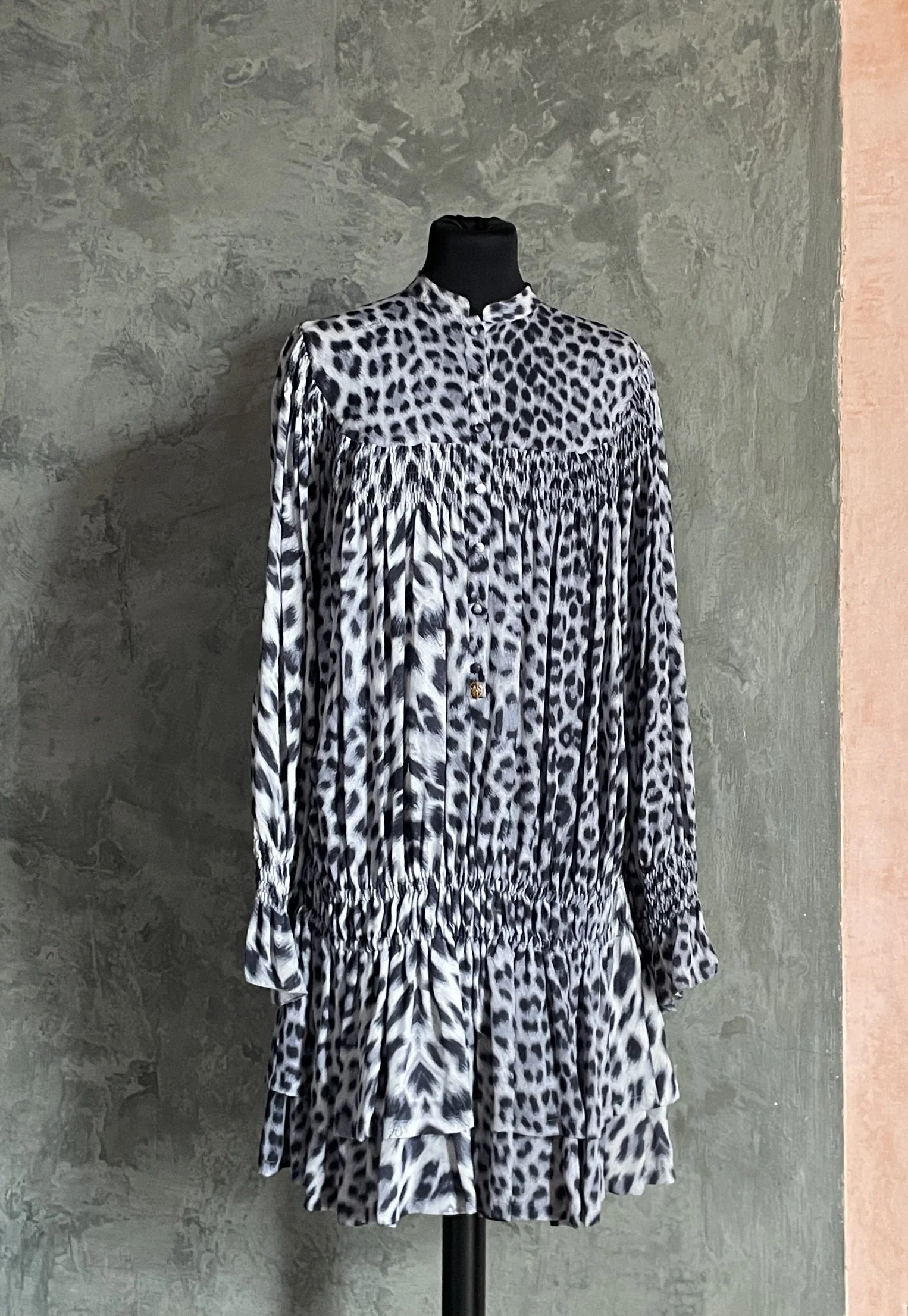 Roberto Cavalli Animal Print Dress