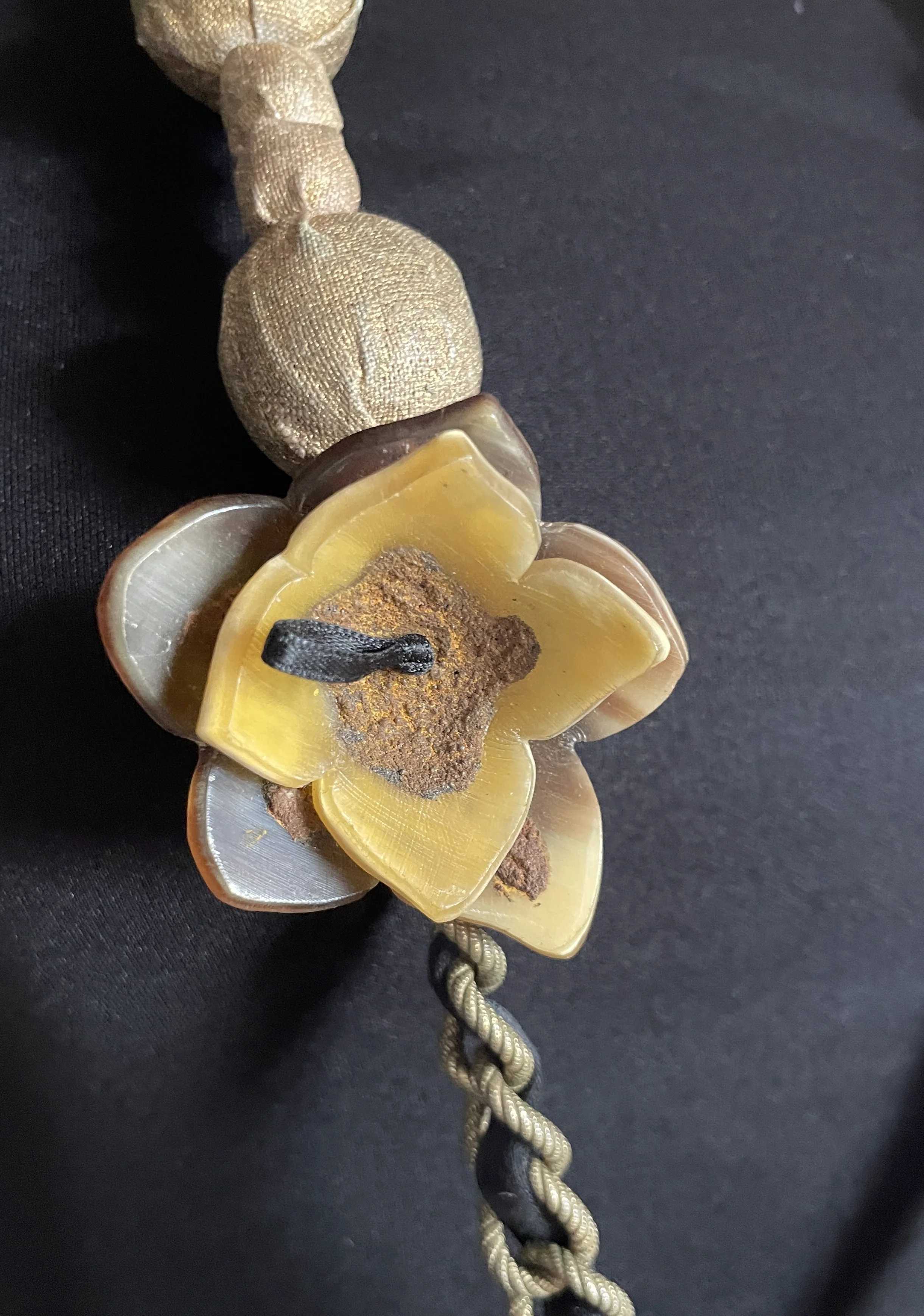 Marni Vintage Belt/Necklace with Acrylic Flowers