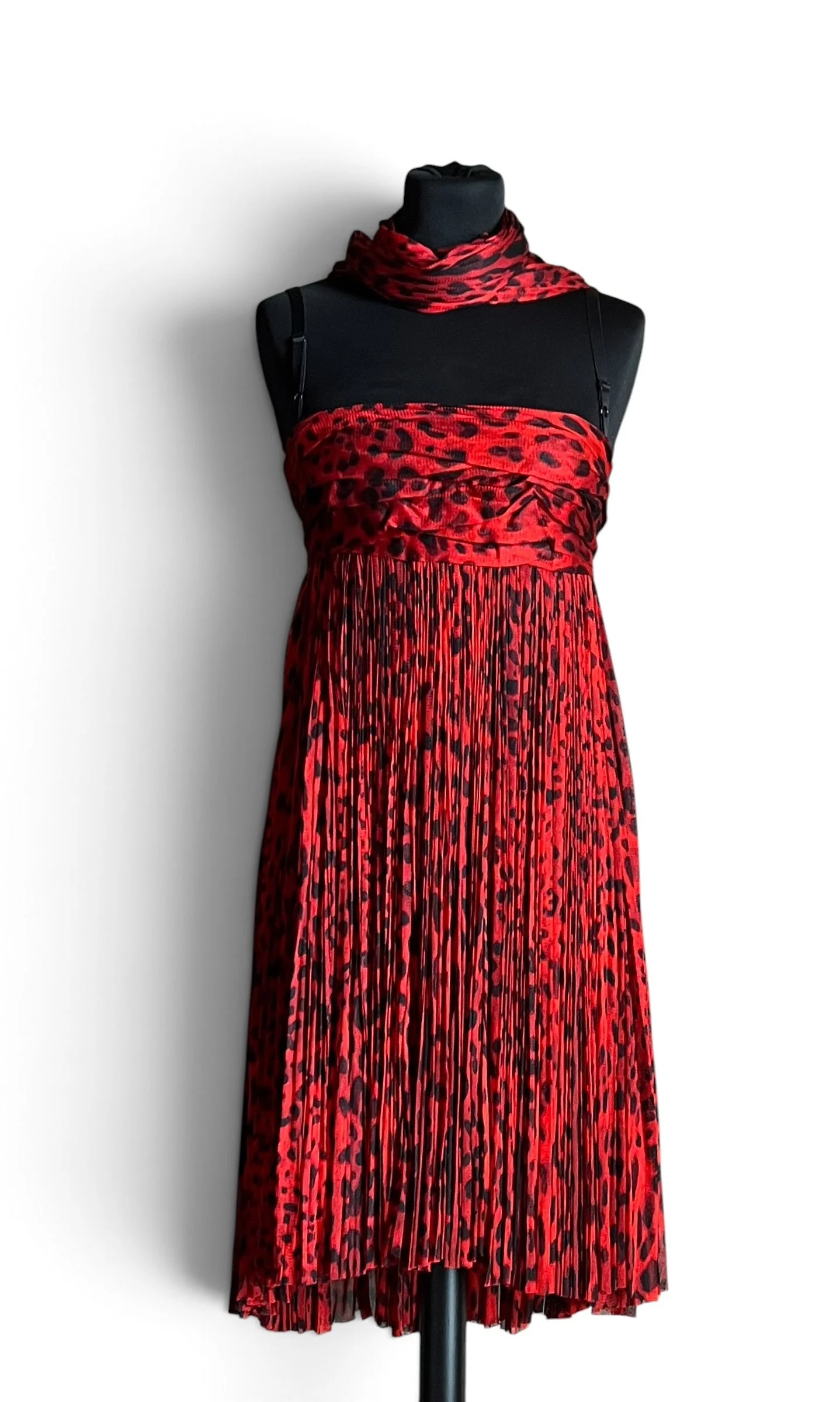 Dolce & Gabbana SS 2010 Runway Leopard Print Dress