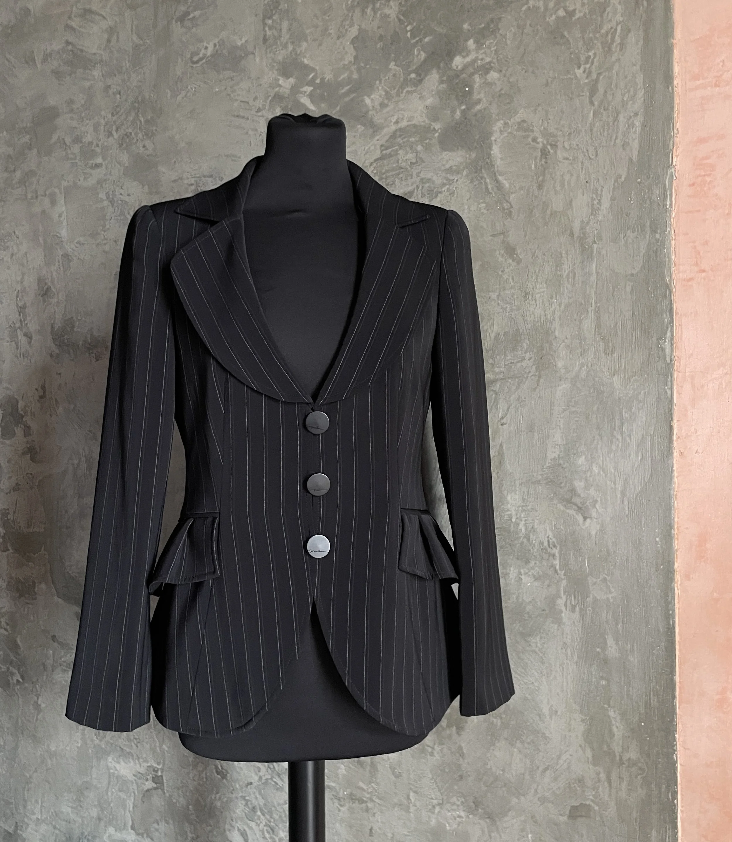 Giorgio Armani Vintage Pinstripe Blazer