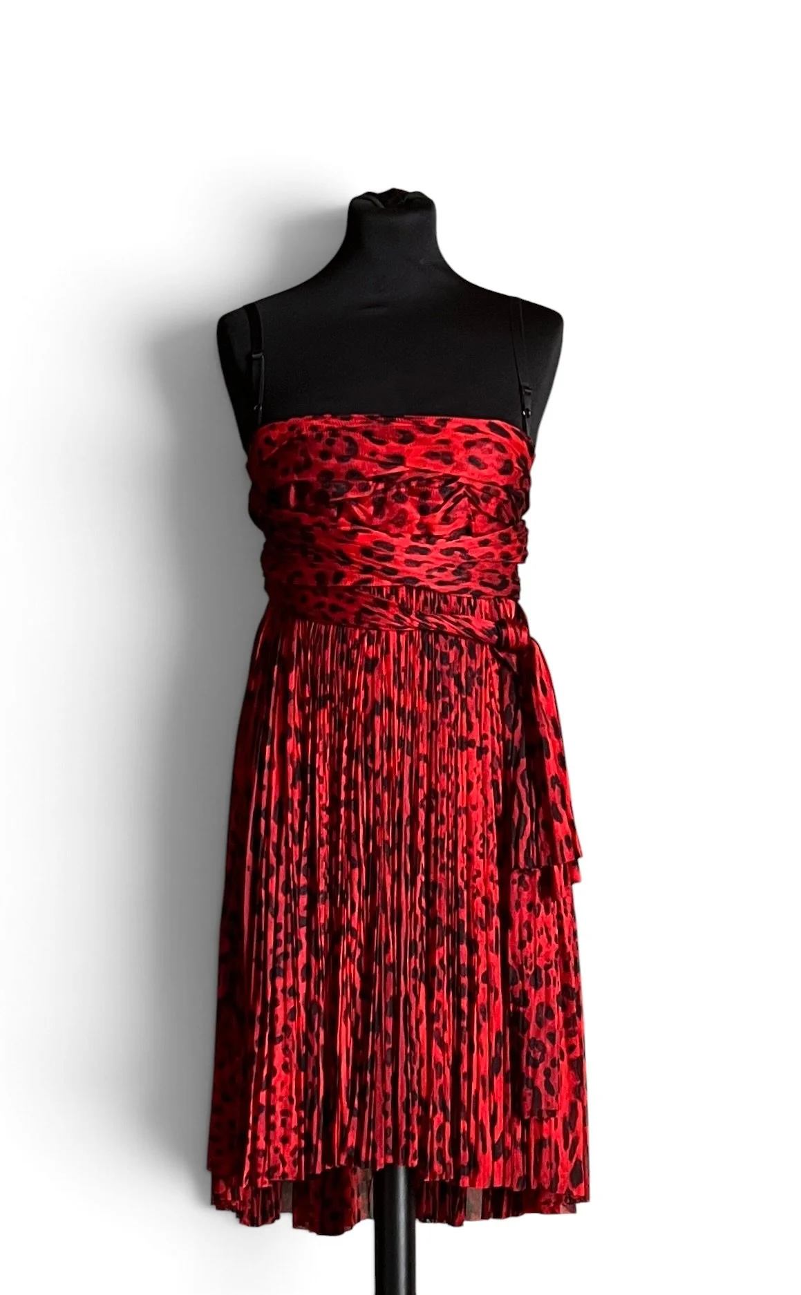 Dolce & Gabbana SS 2010 Runway Leopard Print Dress