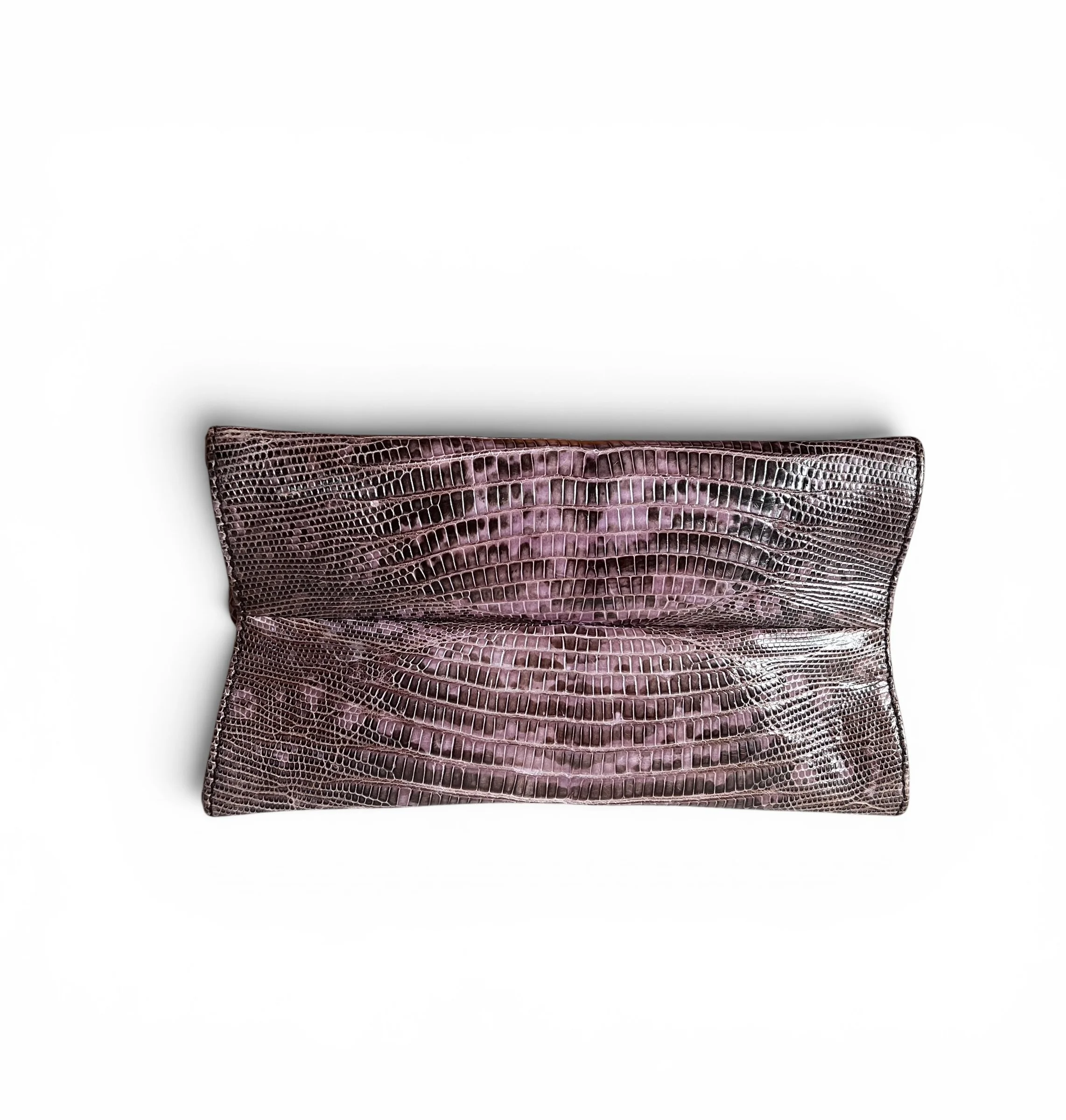 Prada Lilac Lizard Mini Top Handle Bag