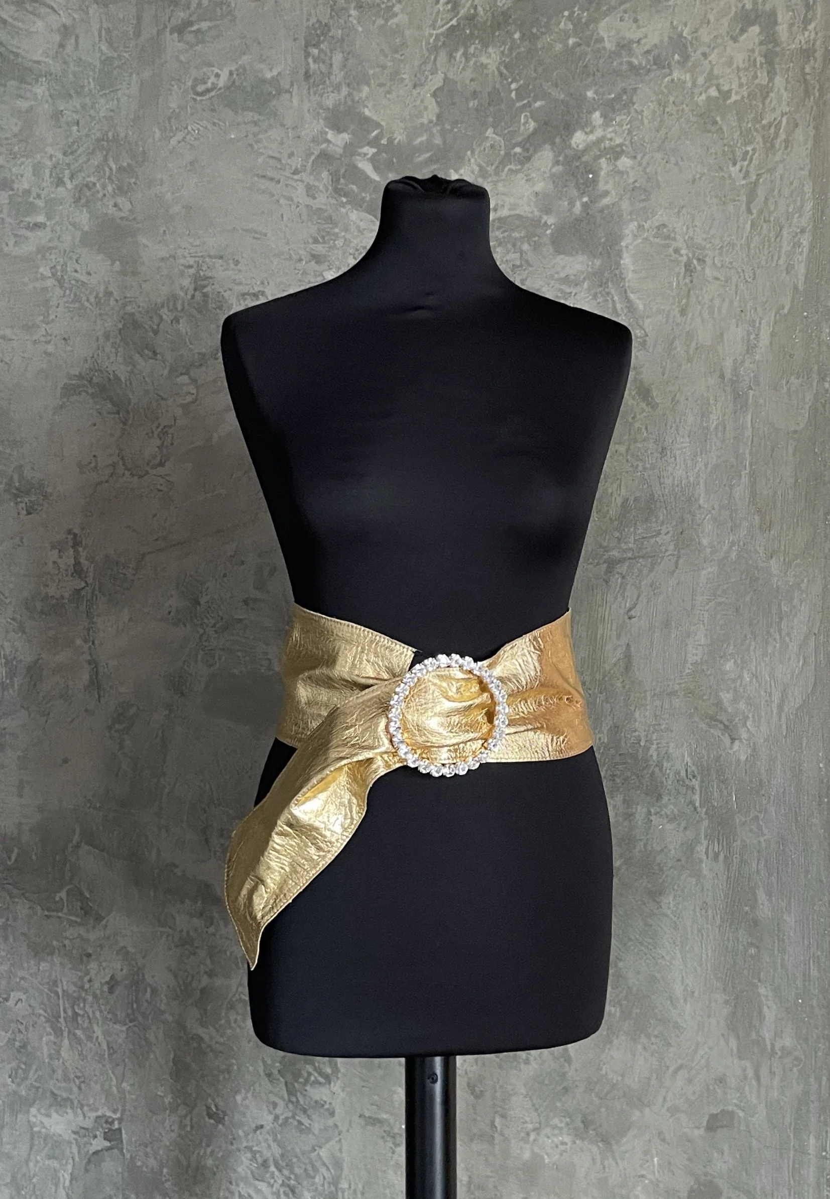 Dolce & Gabbana Vintage Wide Double-Face Leather Belt