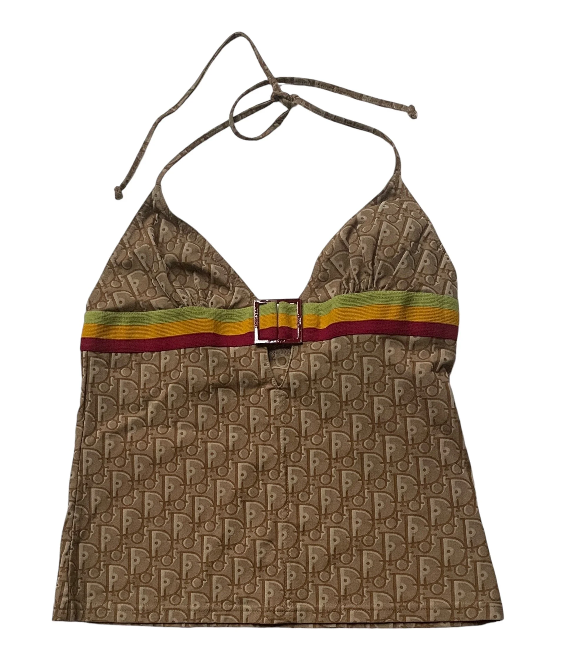 超希少　1990s Dior Rasta Halter HOH Curate - 1990s Dior Rasta Halter – House of Holthus