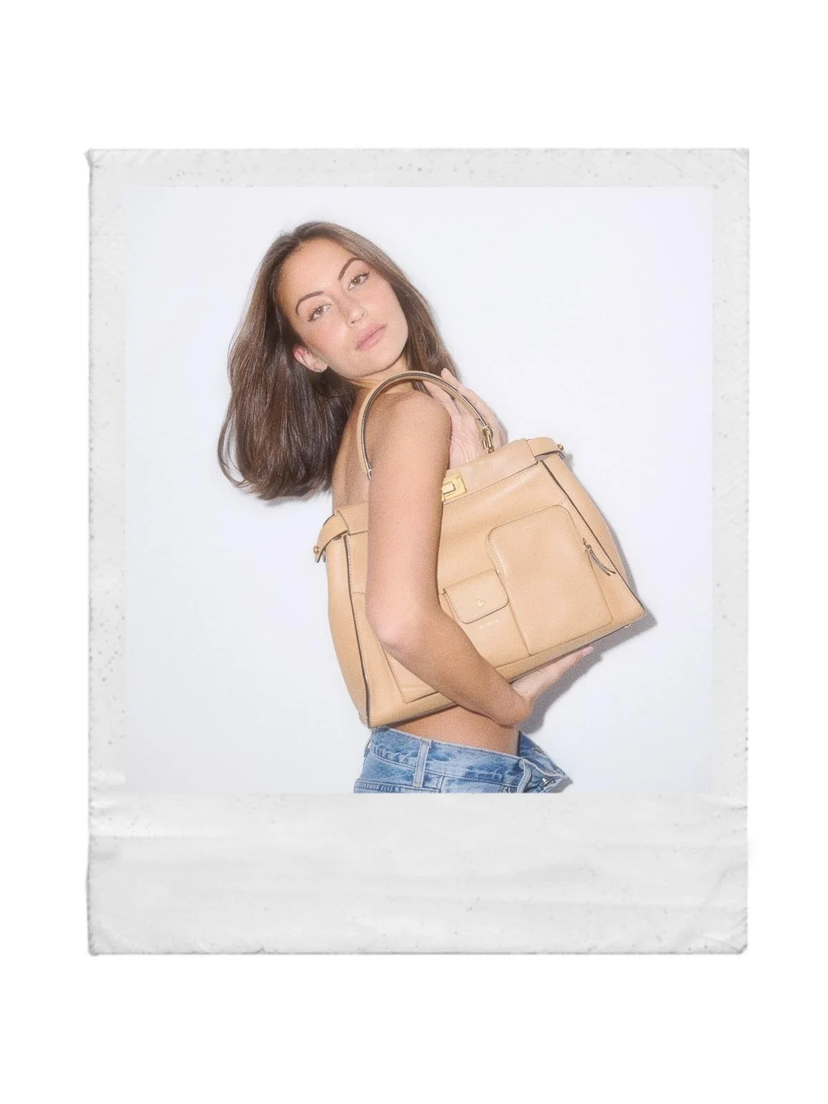 Fendi Medium Peekaboo Utility Handbag