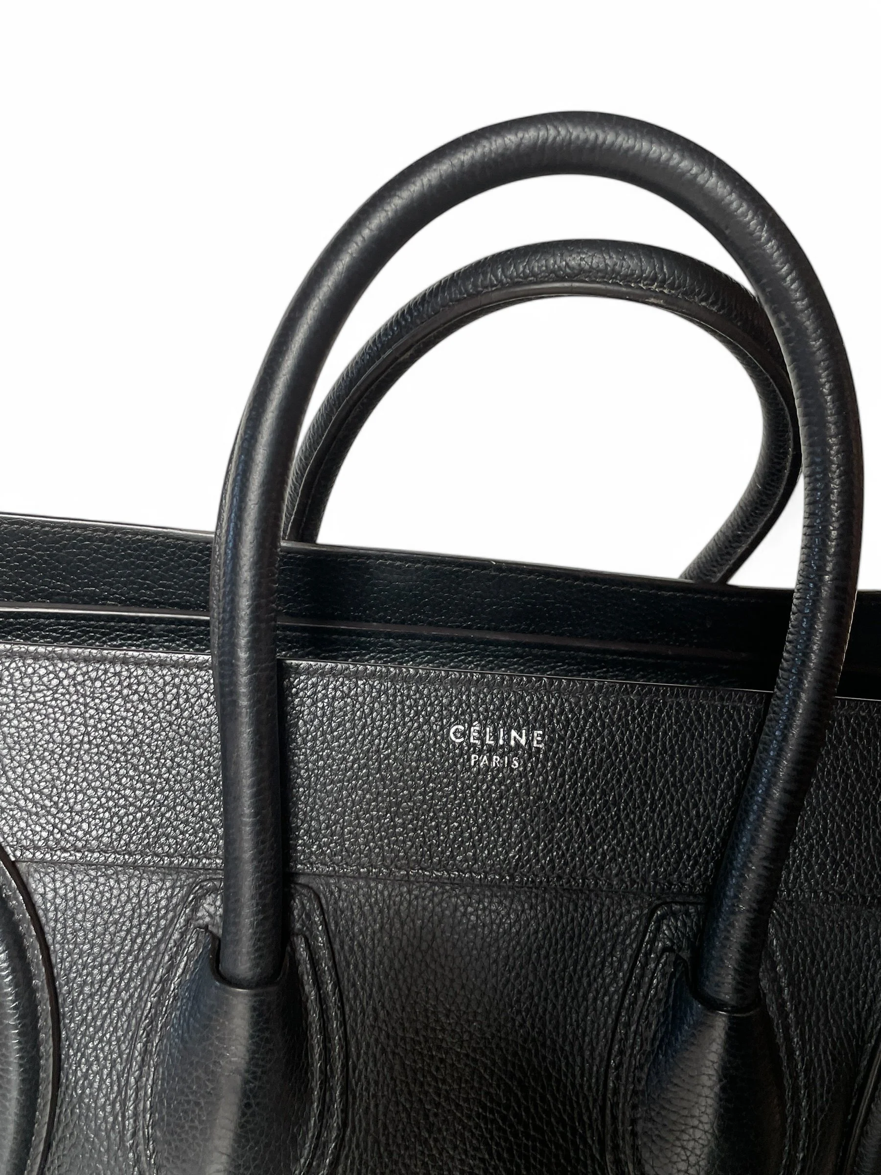 CÉLINE ブラック ミニラゲージ Mini Luggage Celine Mini Luggage Tote - Luxe Du Jour