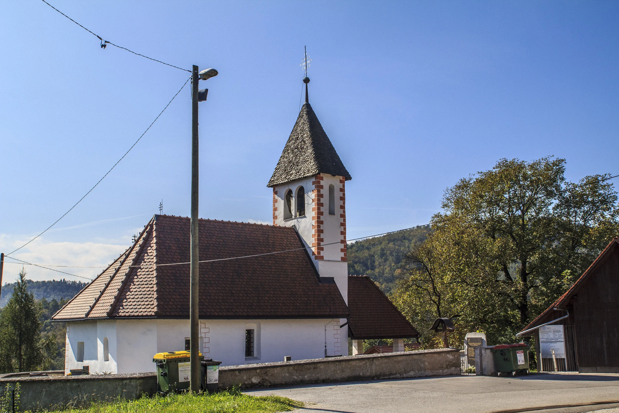 Šentpavelsko žegnanje in blagoslov obnovljene kapelice