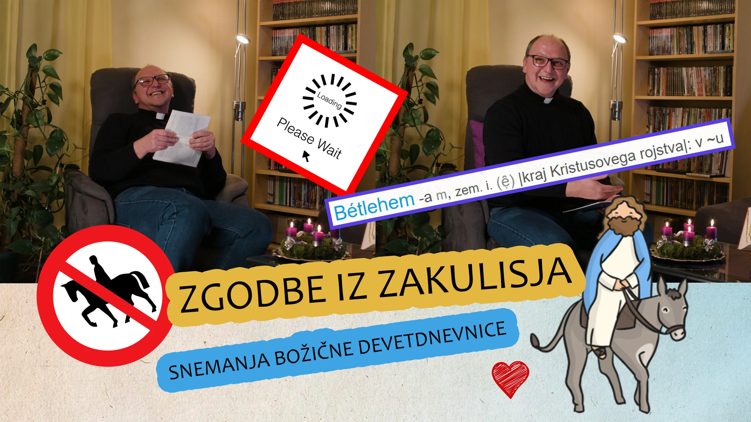 Zakulisje iz snemanja božične devetdnevnice