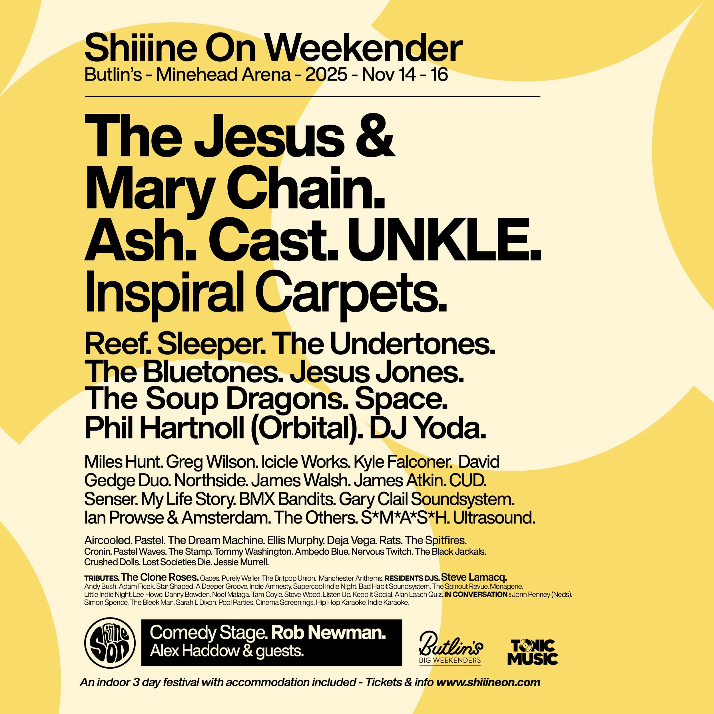 Shiiine On Weekender - Butlins Minehead - ENG