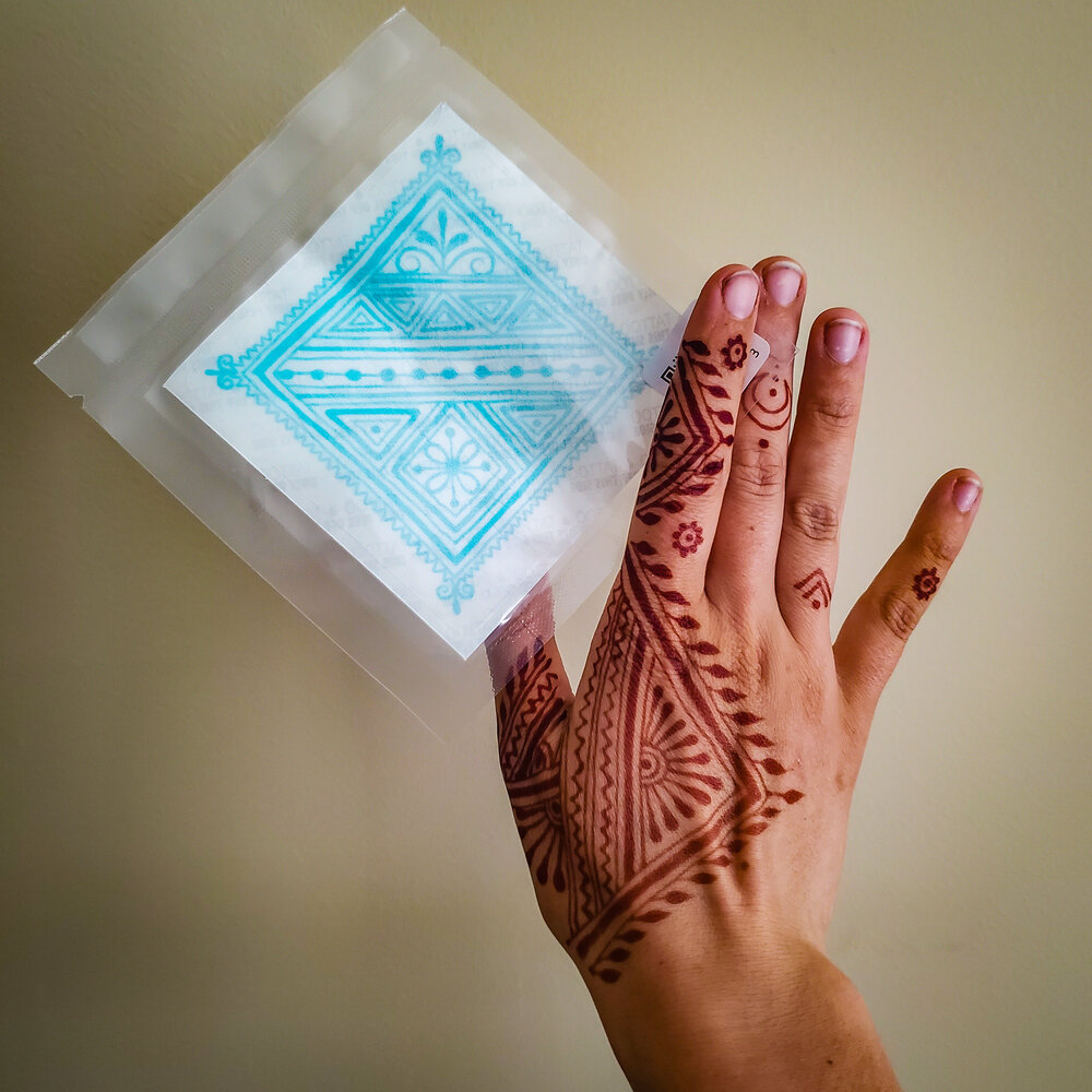 Moroccan Style Diamond - Inkbox Temporary Tattoo — Studio Stiina