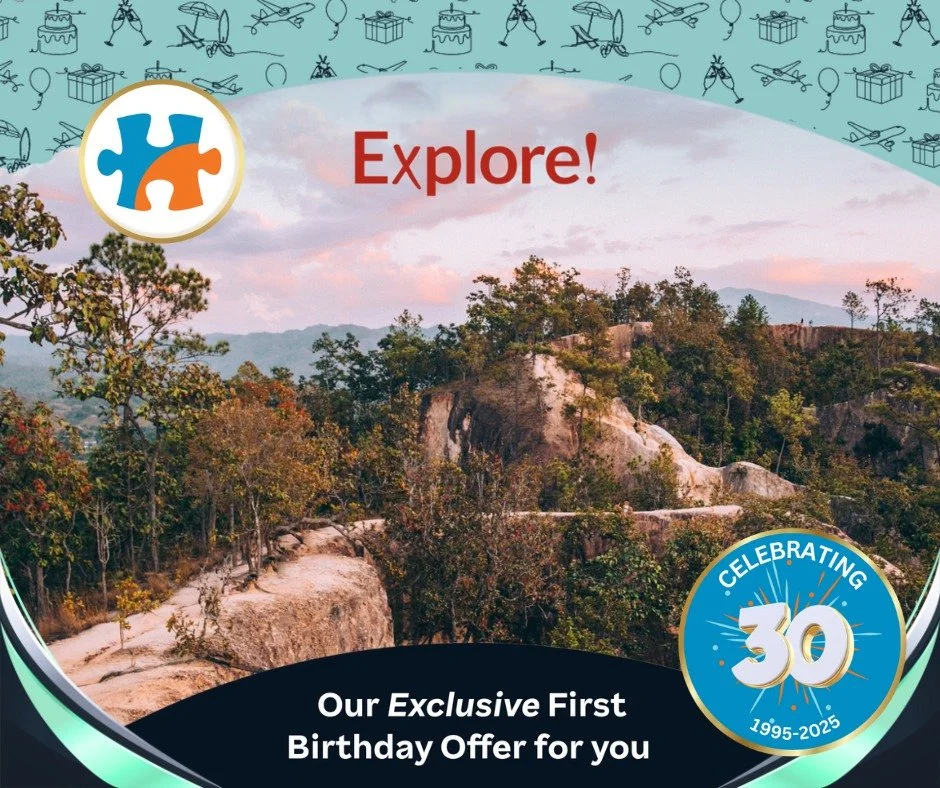 🎉 𝐖𝐞&rsquo;𝐫𝐞 𝐓𝐮𝐫𝐧𝐢𝐧𝐠 𝟑𝟎 &ndash; 𝐚𝐧𝐝 𝐘𝐨𝐮 𝐆𝐞𝐭 𝐭𝐡𝐞 𝐆𝐢𝐟𝐭𝐬! 🎉

To celebrate 𝐇𝐨𝐥𝐢𝐝𝐚𝐲 𝐖𝐨𝐫𝐥𝐝&rsquo;𝐬 𝟑𝟎𝐭𝐡 𝐛𝐢𝐫𝐭𝐡𝐝𝐚𝐲, we&rsquo;ve partnered with 𝐄𝐧𝐯𝐨𝐲𝐚𝐠𝐞 and 𝐄𝐱𝐩𝐥𝐨𝐫𝐞 𝐖𝐨𝐫𝐥𝐝𝐰𝐢𝐝𝐞 to