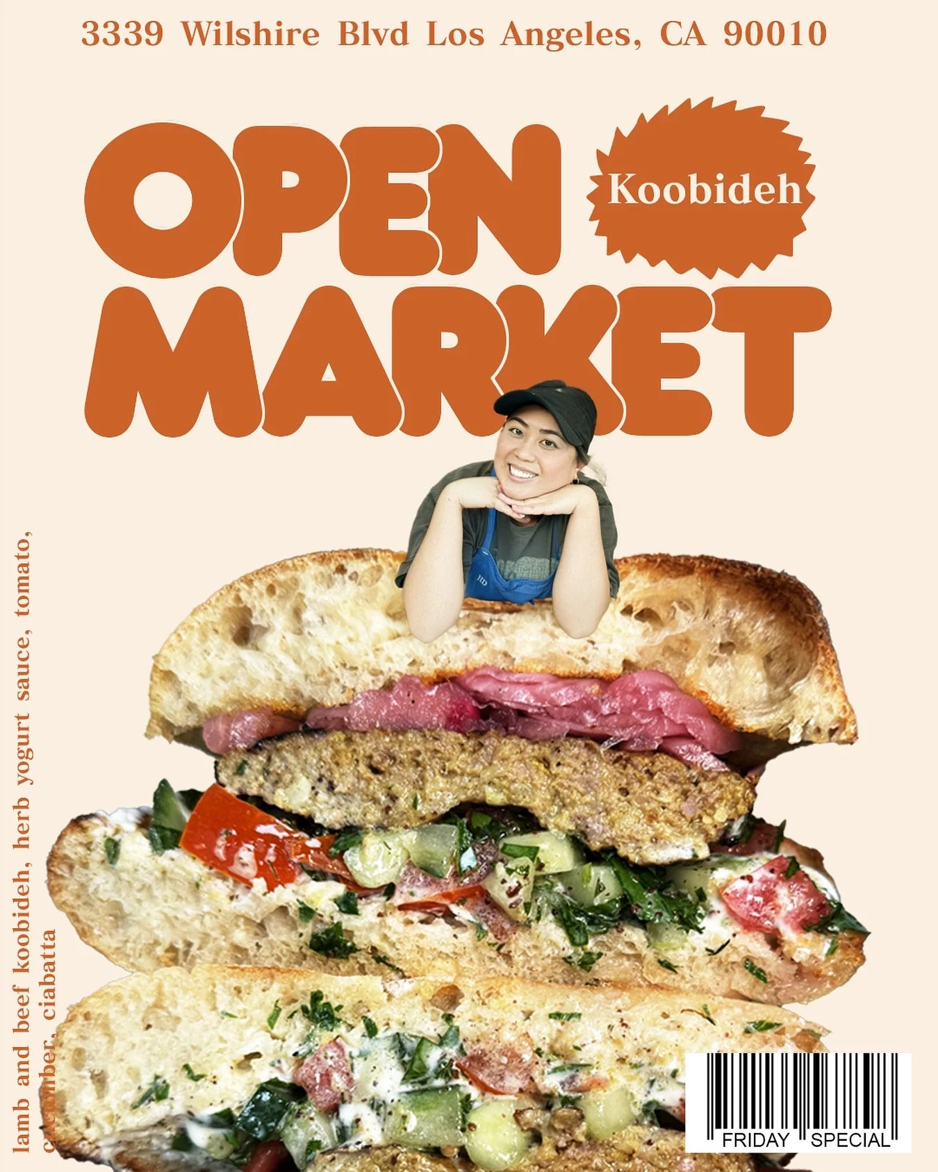 FRIDAY SPECIAL
BEEF &amp; LAMB KOOBIDEH

As with all good things, katsu month must end.

No theme this month. Just running back some classics, slightly tweaking the recipes for a tastier taste.

Our lamb and beef koobideh is @mini_kabob in a sandwich