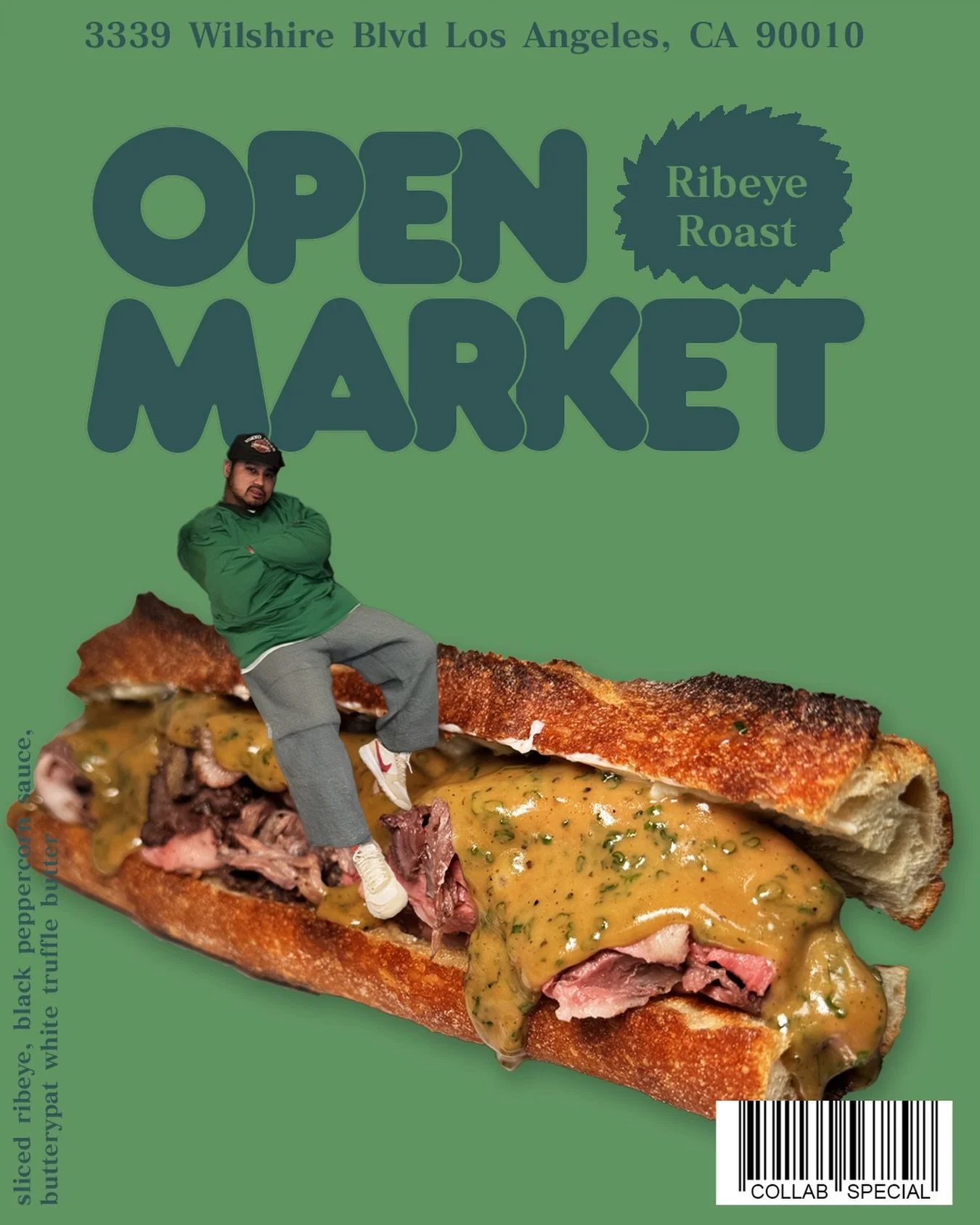 SATURDAY SPECIAL
RIBEYE ROAST AU POIVRE FT. @butterypat WHITE TRUFFLE BUTTER

Our good friend @butterypat is releasing his white truffle butter, and the only appropriate response is, naturally, more decadence. You might ask where the balance is in a 